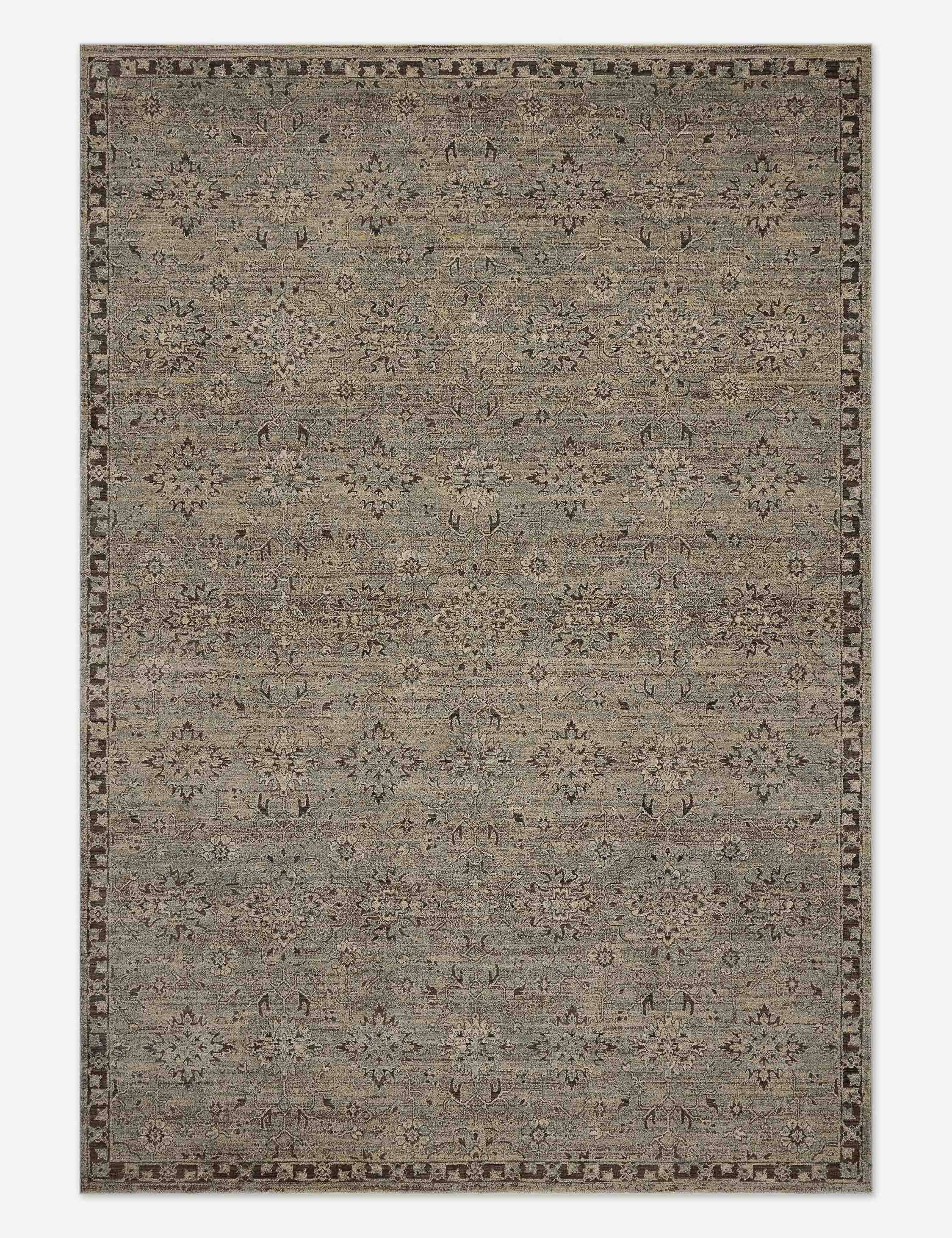 Lulu and Georgia Nile Rug – Mist and Granite