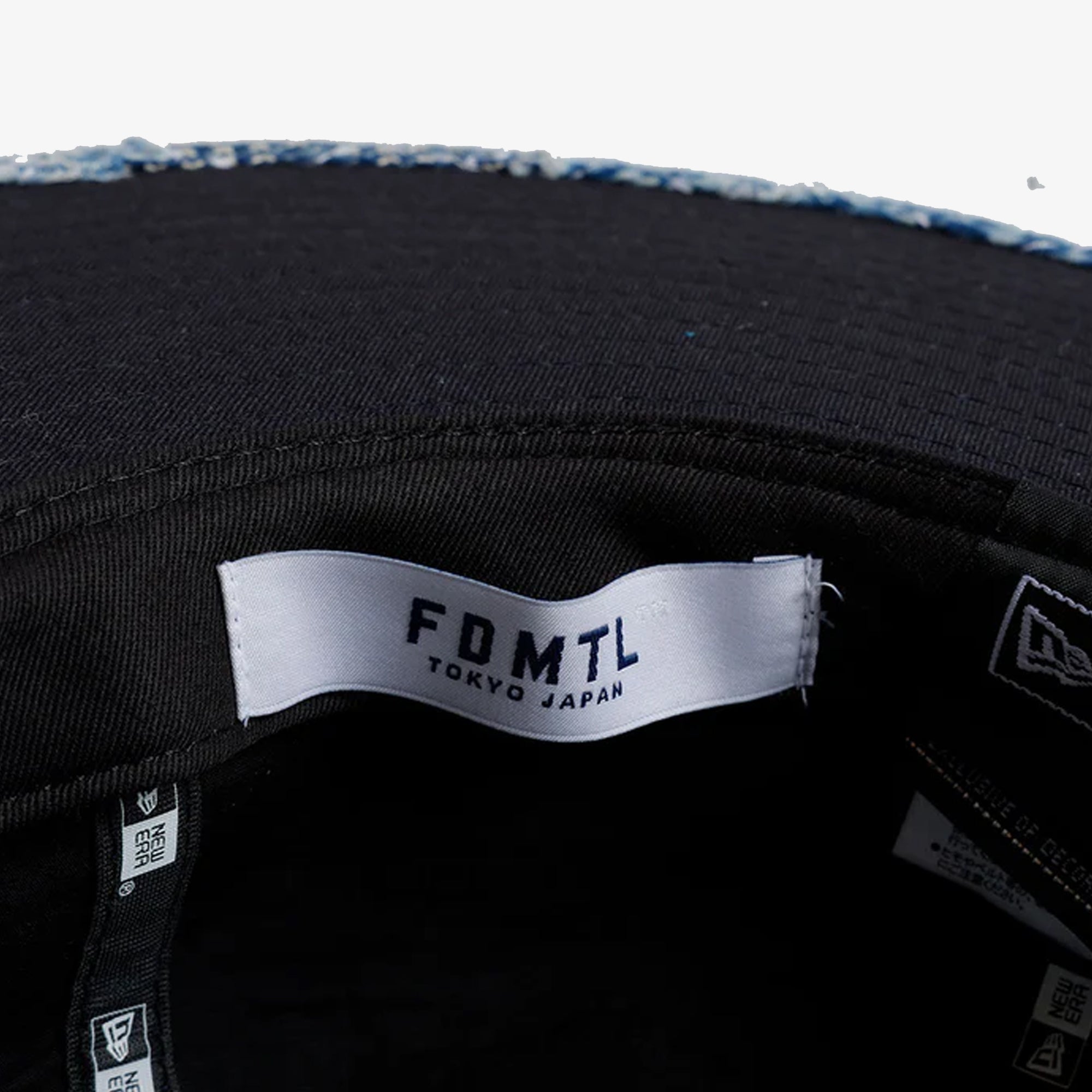 Fdmtl | Fitted Long Brim Hat { Indigo - view 3