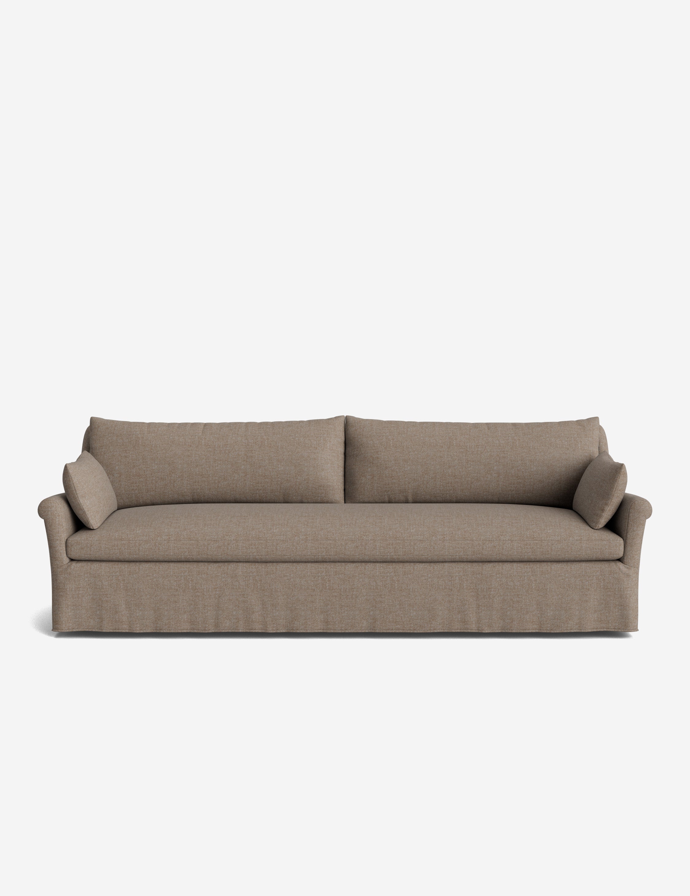 Lulu and Georgia Portola Rolled Arm Slipcover Sofa - view 78