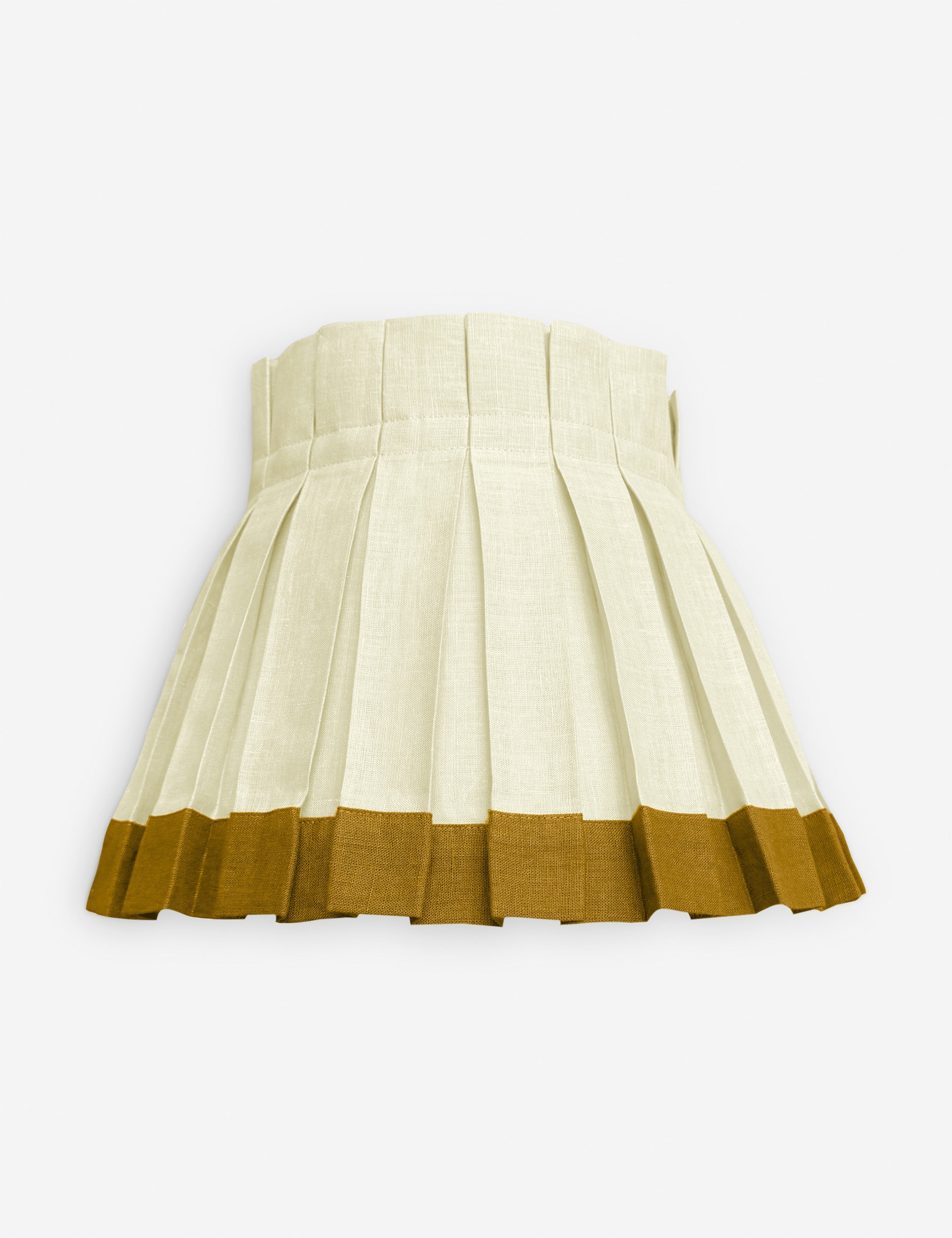 Lulu and Georgia Color Block Classic Box Pleat Lampshade by Cielle Home - view 4