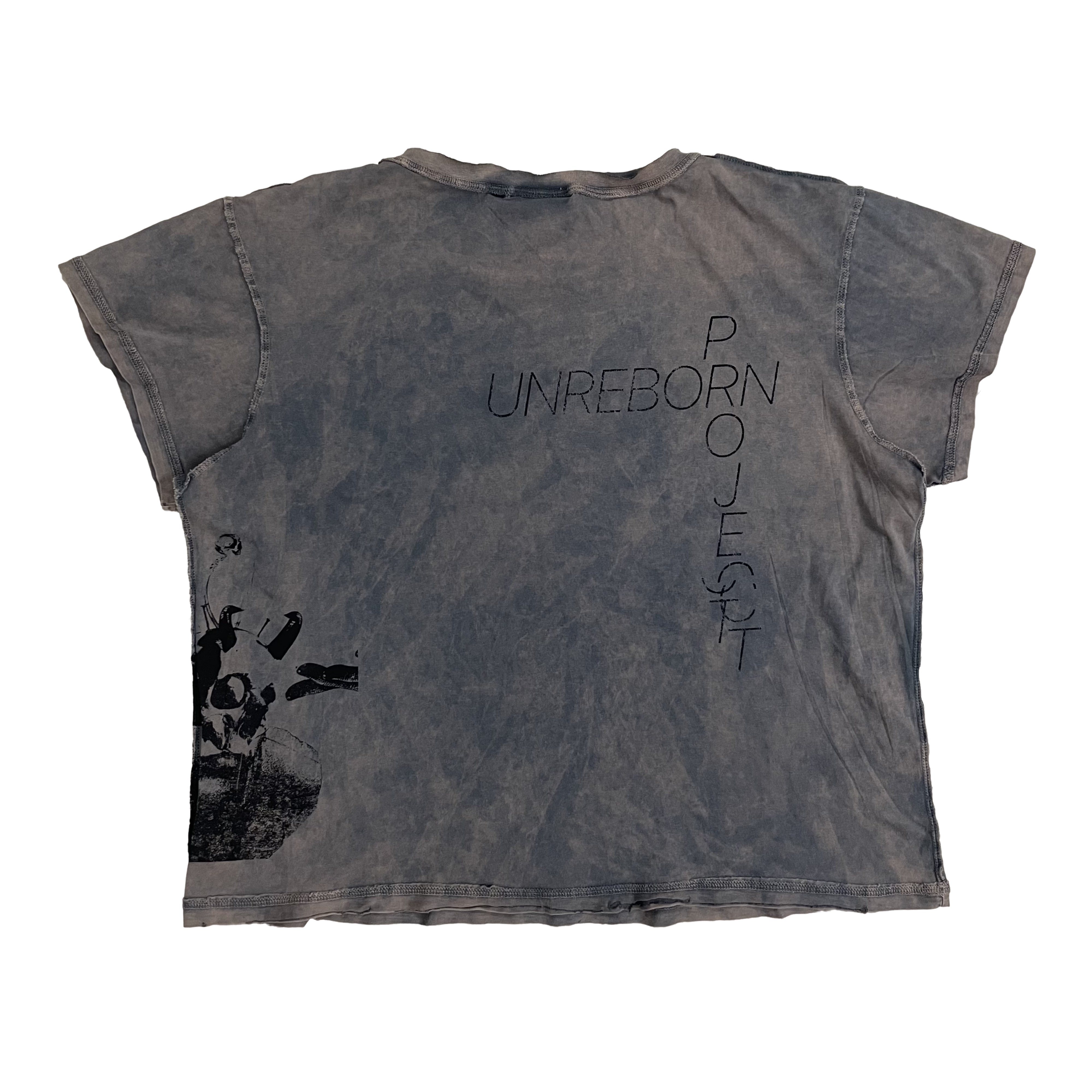 Unreborn Project Feral Brutality T-shirt (faded Grey) - view 2
