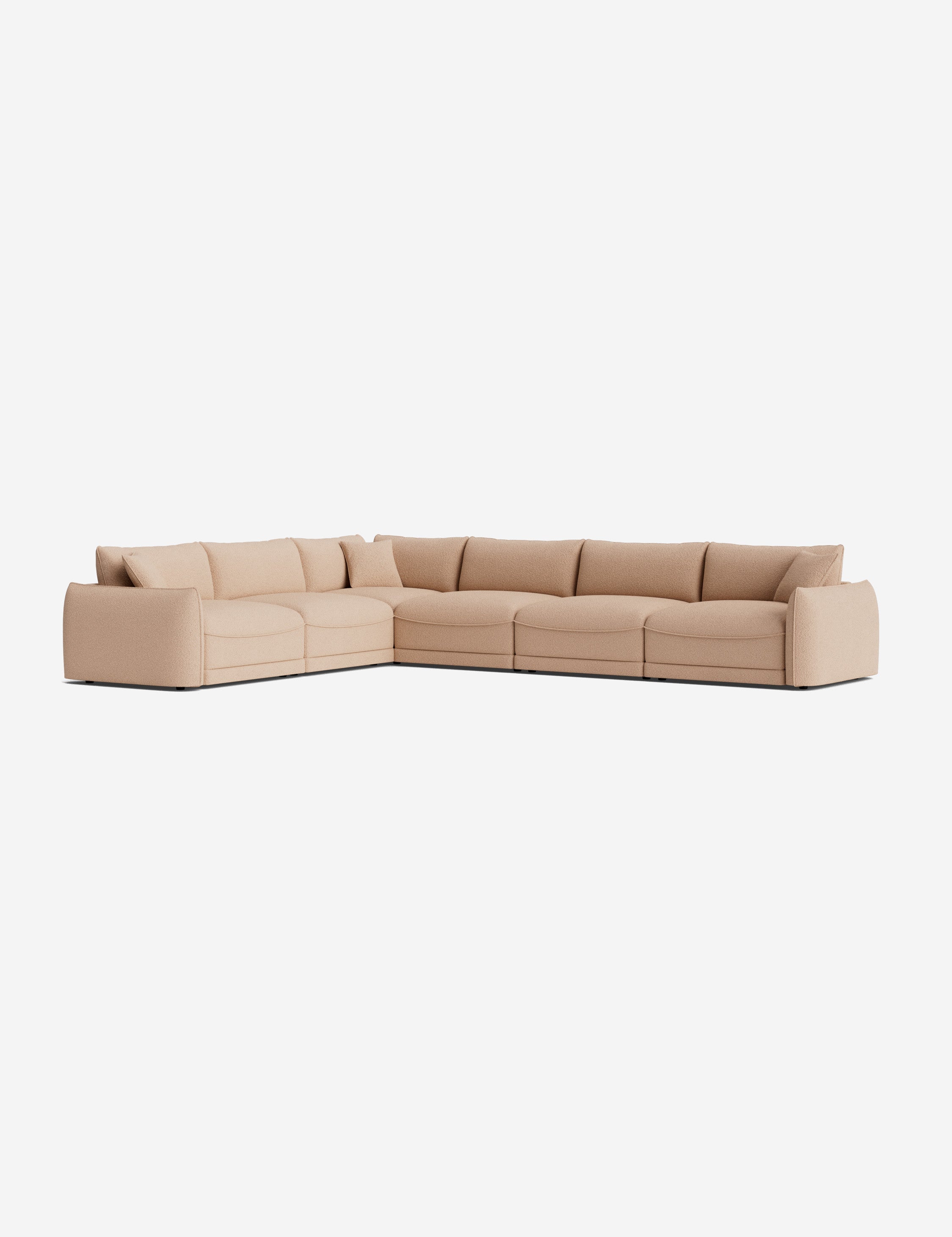 Lulu and Georgia Balmer Modular Corner Sectional Sofa - view 8