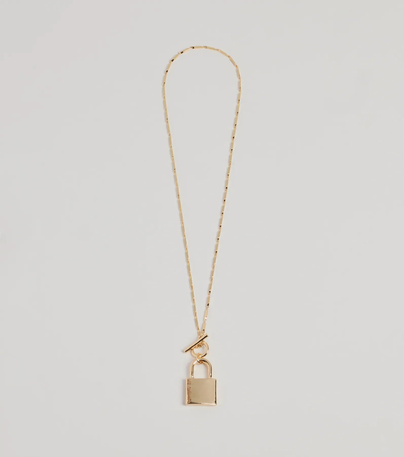 Windsor Glam Secret Lock Pendant Charm Necklace