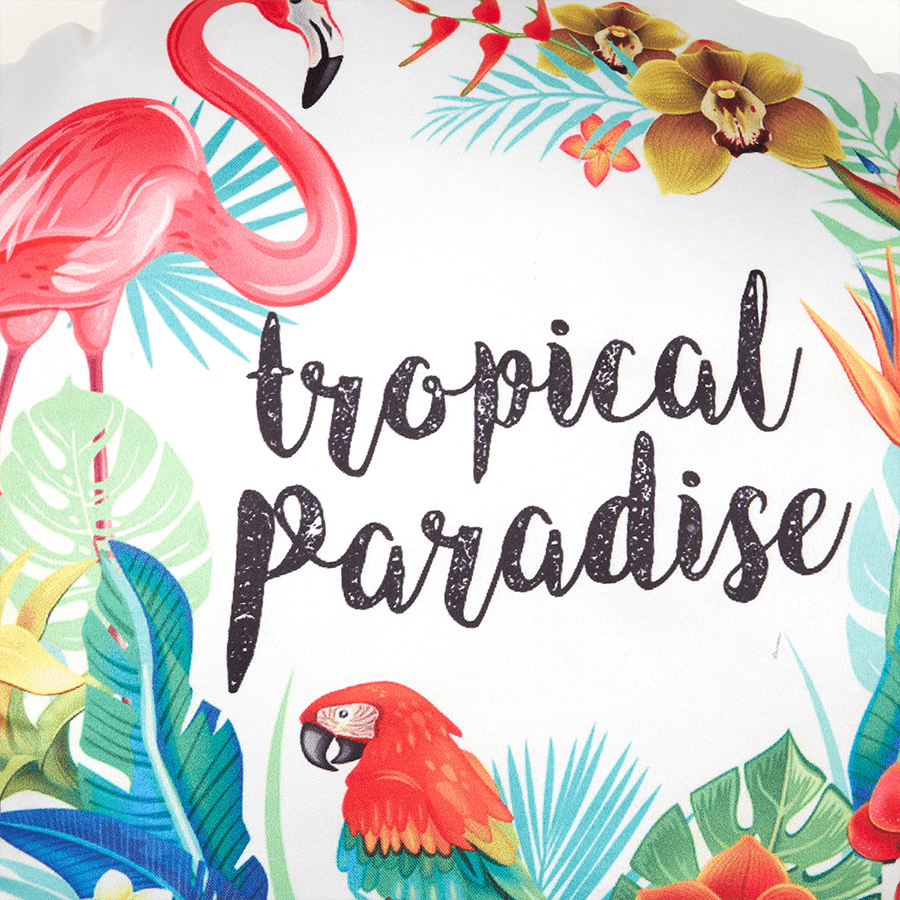 Swayam India Tropical Paradise Shaped Digital Cushion Cover - view 2