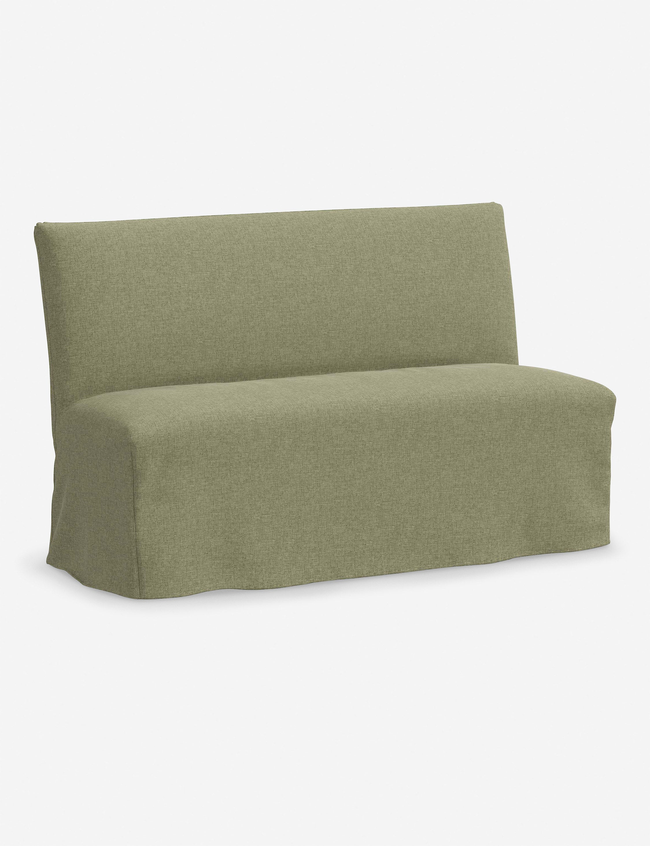 Lulu and Georgia Haddan Slipcover Dining Bench - view 44