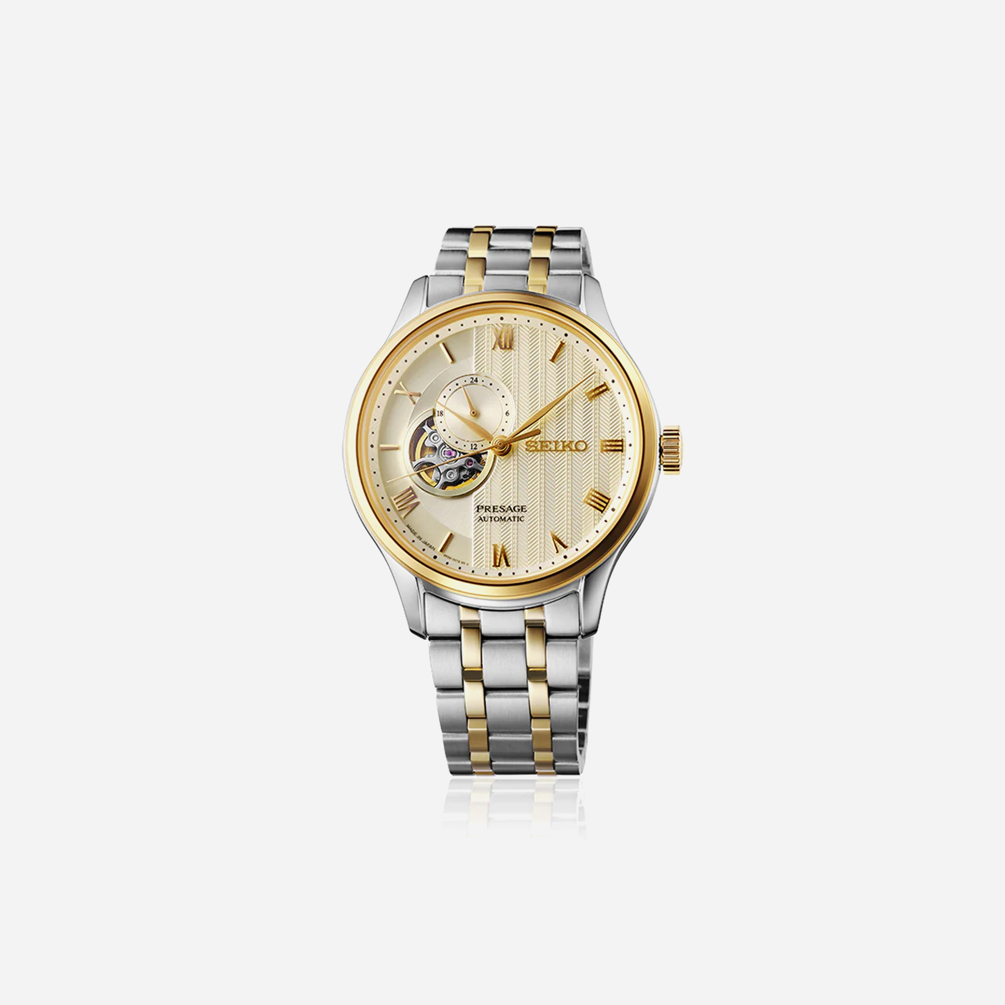 Presage japanese zen – Seiko Presage ‘Japanese Zen Gardens’ in Gold-toned sand - SSA464J1 Men's