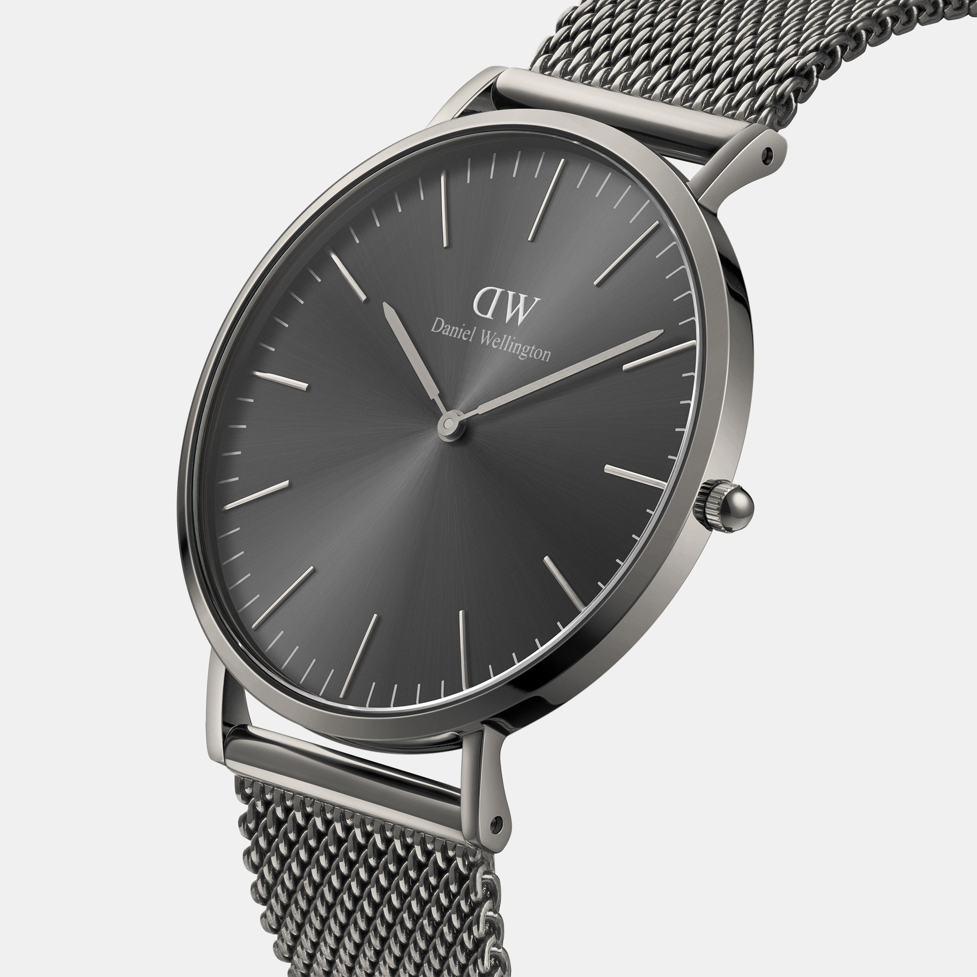 Daniel Wellington Classic Men Quartz Grey Dial Analog Stainless Steel Watch DW00100630K - view 2