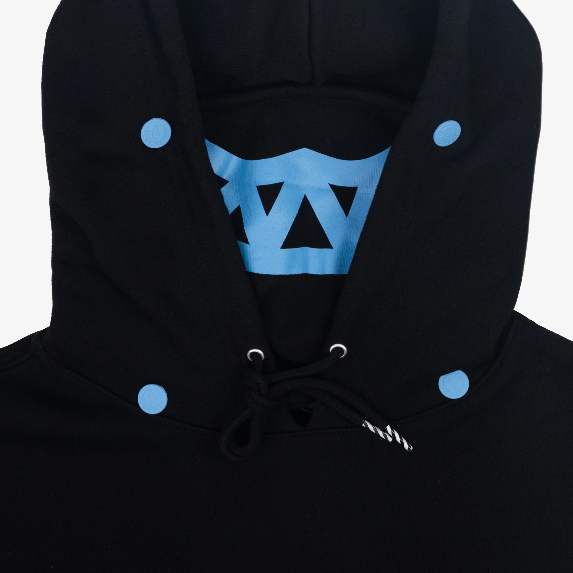 Icecream | OVERLAP HOODIE { BLACK - view 3