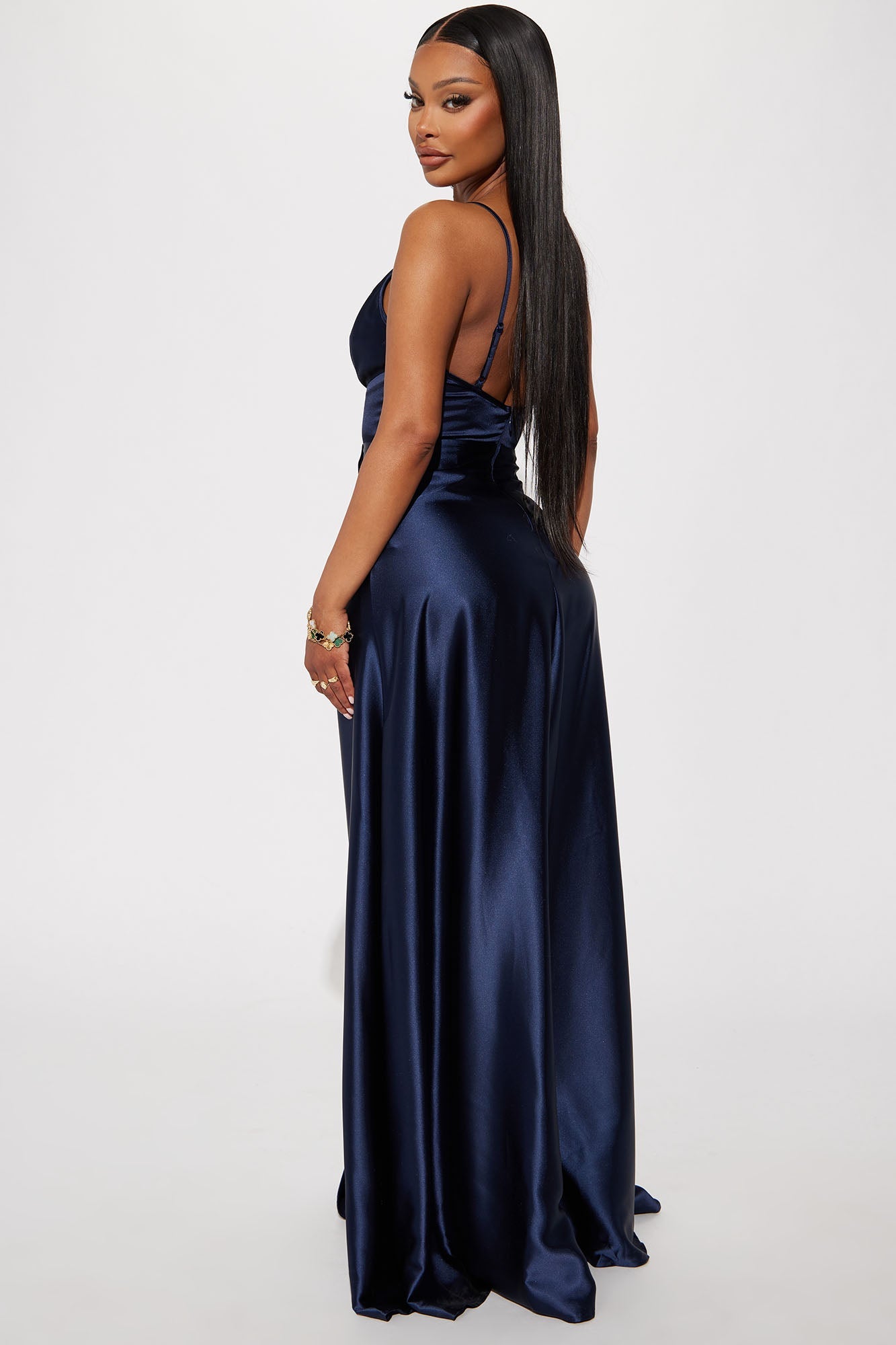 BlackTree Ashlynn Satin Gown - view 3