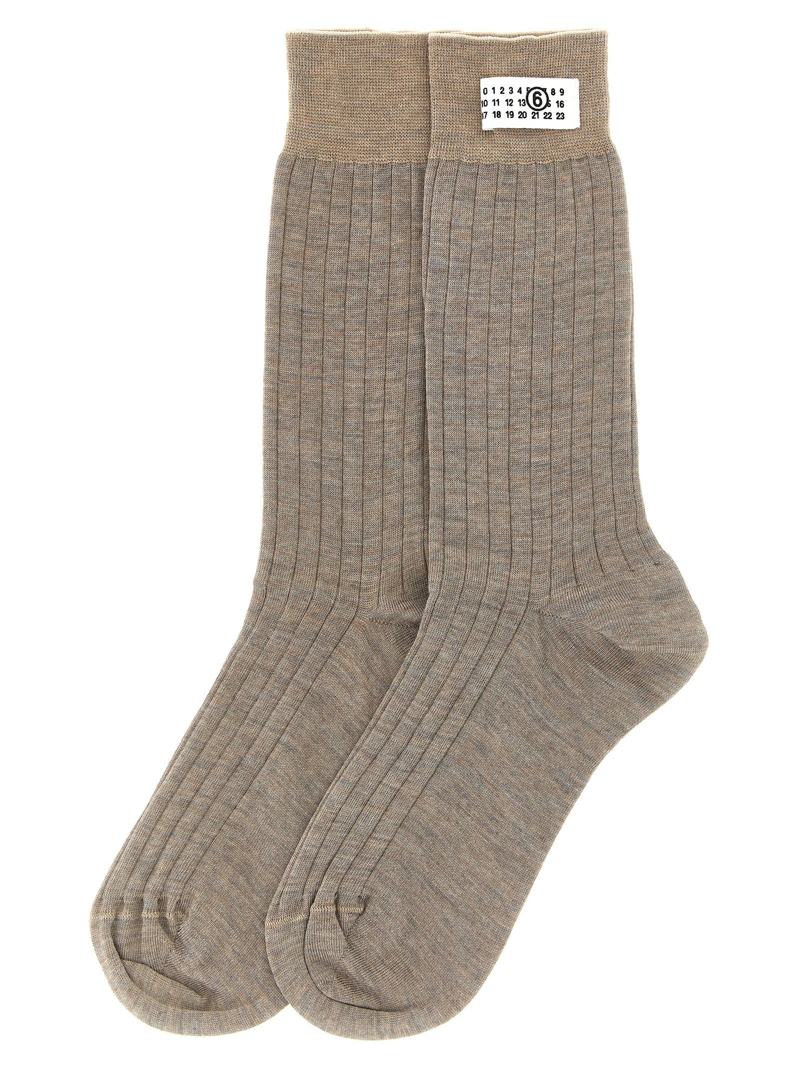 Mm6 Maison Margiela Numeric Signature Mm6 Socks - view 2