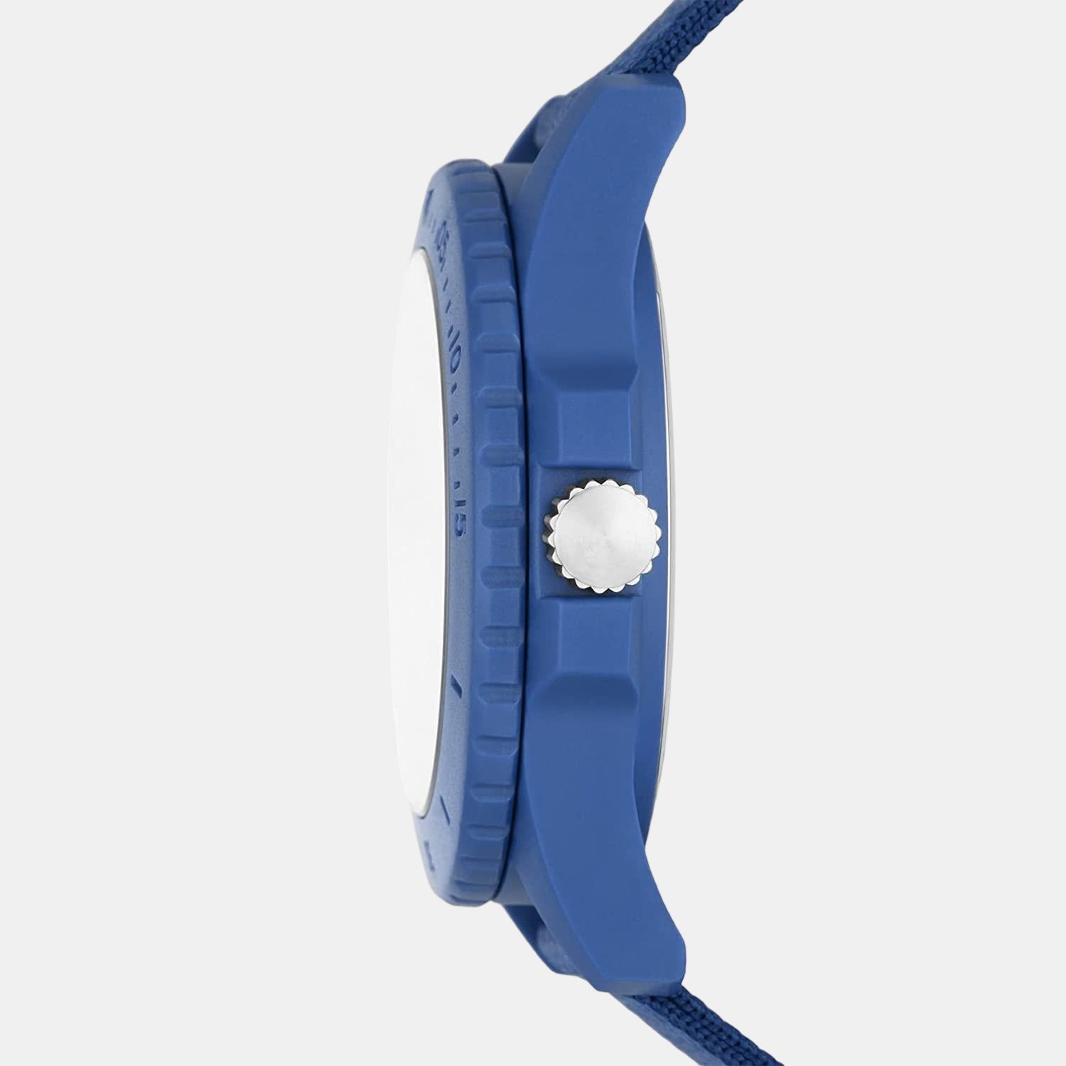 Fossil Fb-01 Men Solar Blue Dial Analog Tide Ocean Material Watch FS5893 - view 2