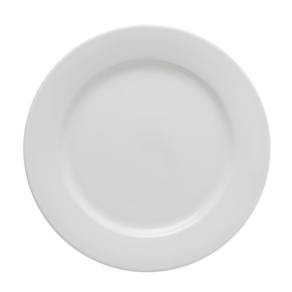 Clay Craft Ceramic Basic Quarter Plate Georgian | White | Set of 4 Pcs - view 2