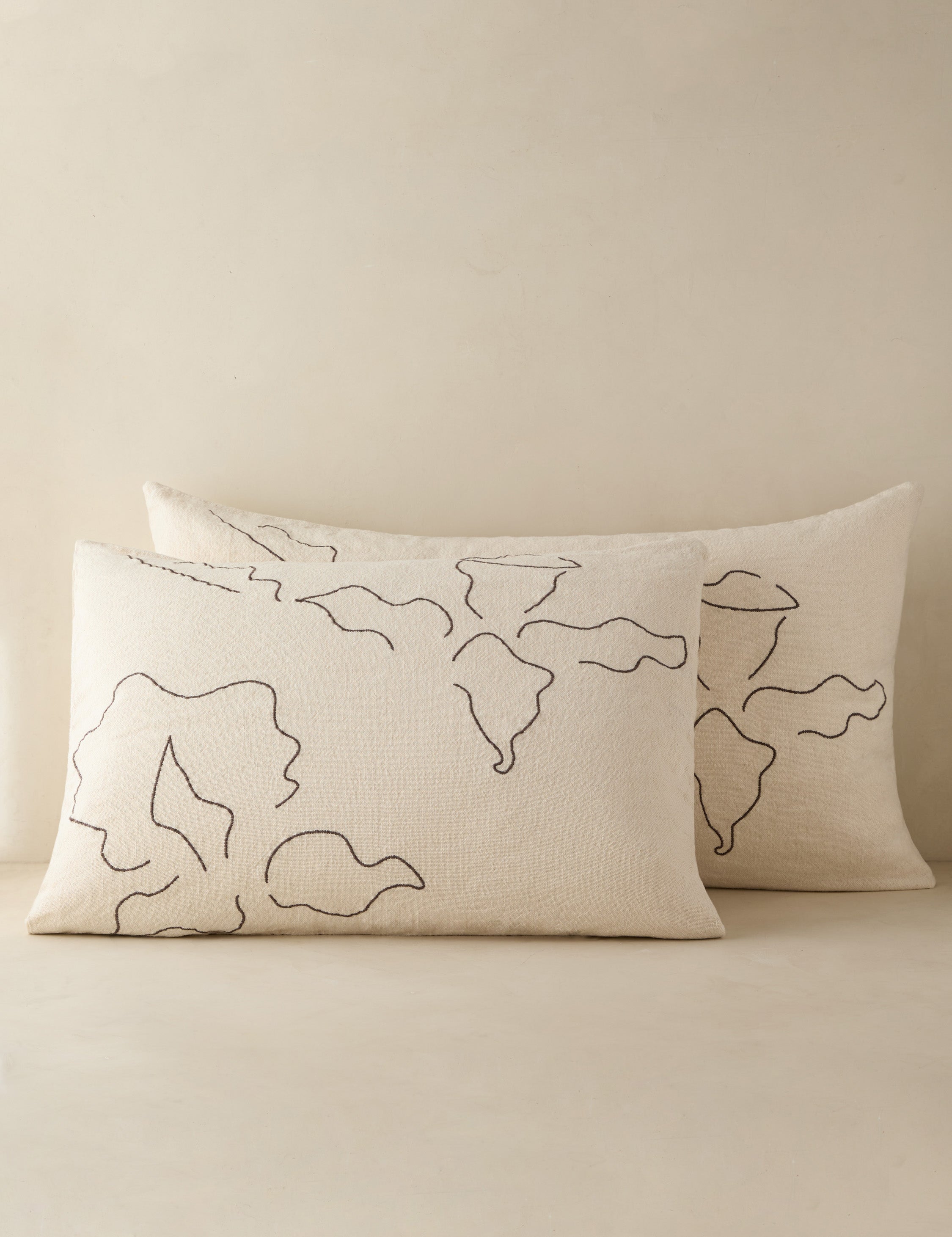 Lulu and Georgia Narsi Linen Cotton Sham (Set of 2) by Sarah Sherman Samuel