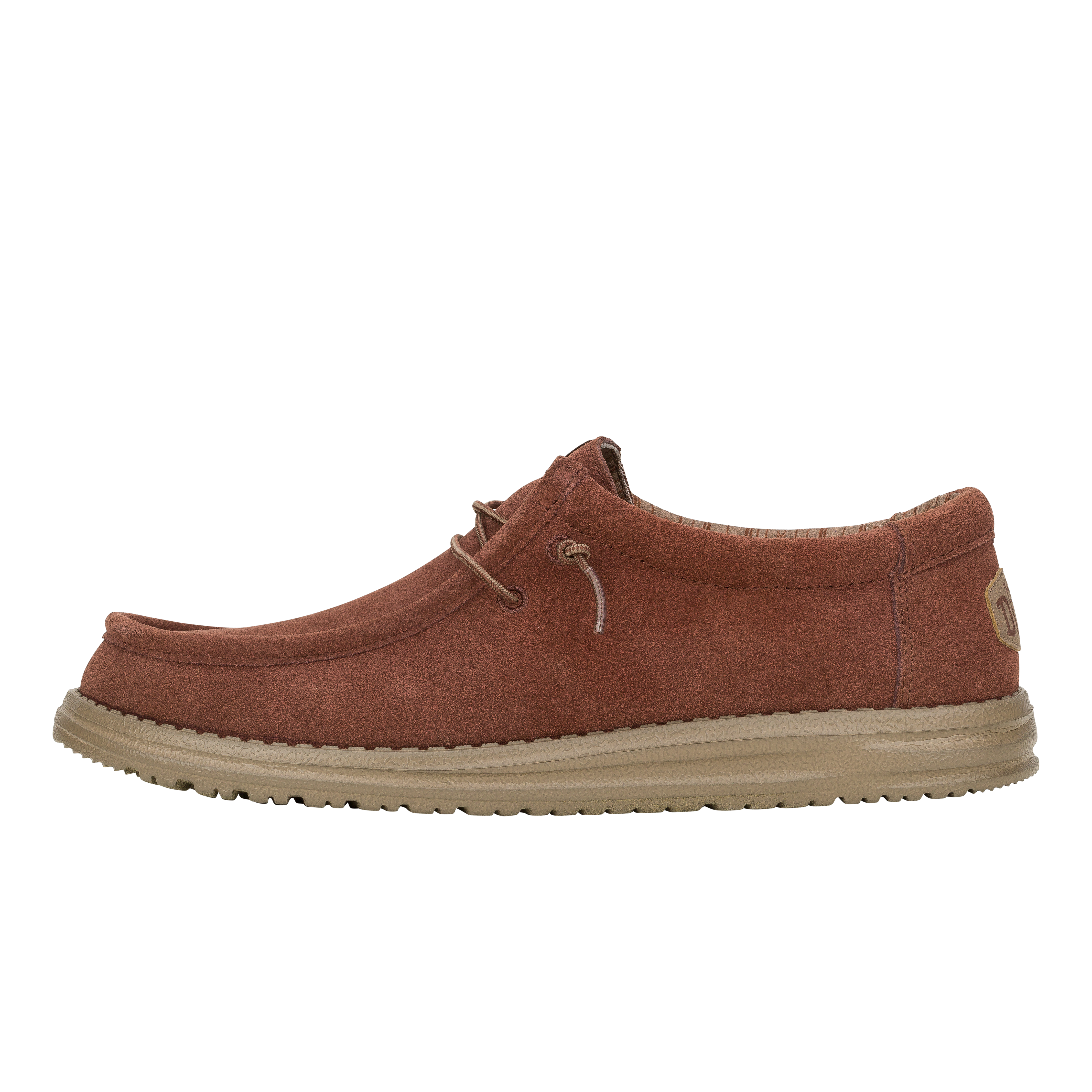 HEYDUDE shoes Wally Suede - Dark Brown – Men's