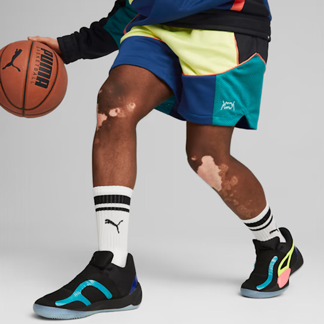 Puma | RISE NITRO { BLACK/SUNSET GLOW - view 4