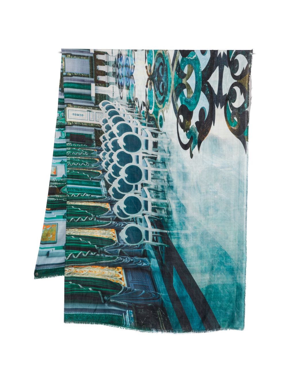 Faliero Sarti Palazzo Mariinskyi silk stole – Silk 100%
