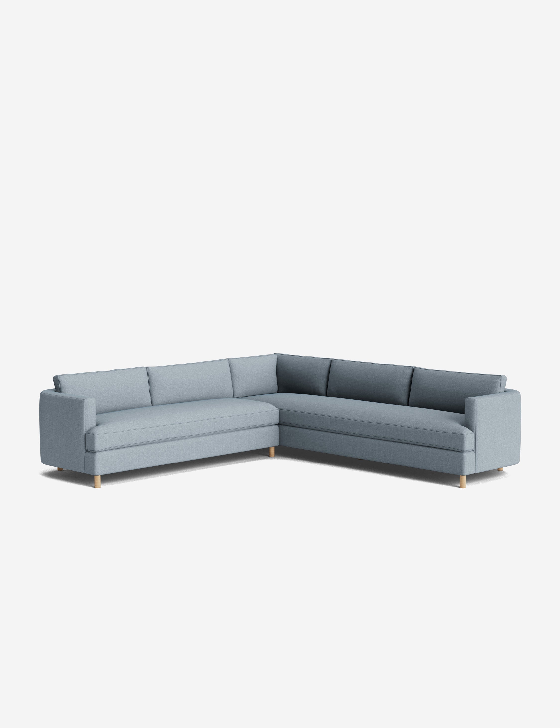 Lulu and Georgia Belmont Corner Sectional Sofa by Ginny Macdonald - view 47