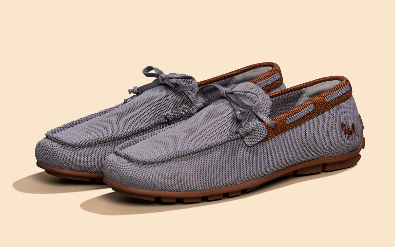 Neeman's ReLive Knit Boat Loafers : Grey - view 3