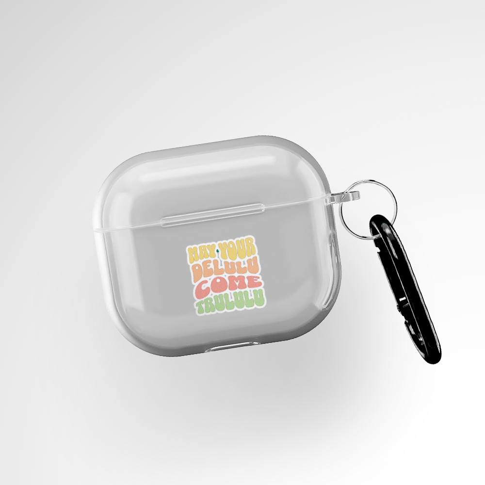 Cover It Up Delulu Clear Airpods Pro 2 Case Covers