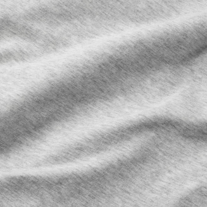 HYPE ELIXIR Skims Cotton Jersey Scoop Neck T-Shirt Light Heather Grey - view 2
