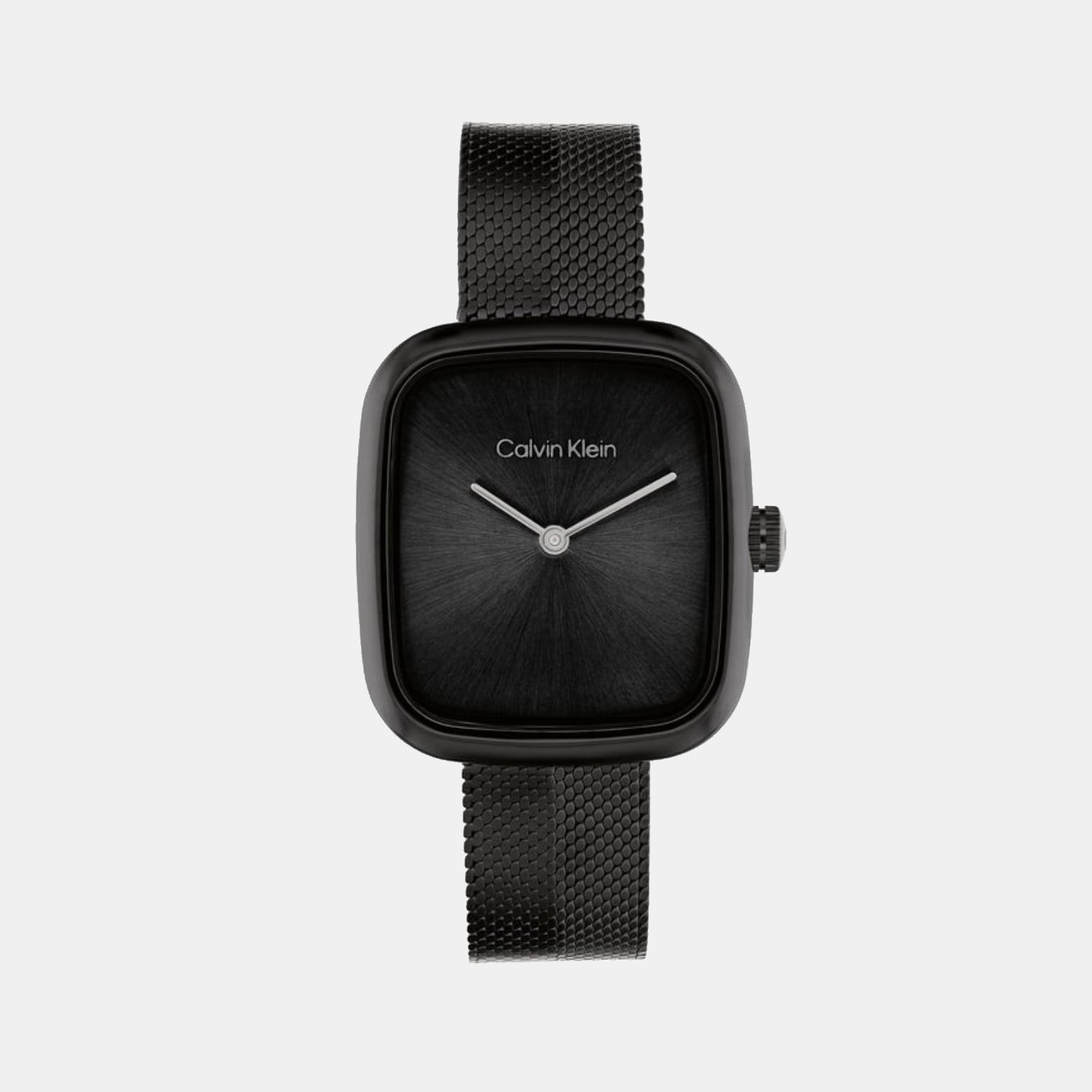 Calvin Klein Ck Adore Women Quartz Black Dial Analog Stainless Steel Watch 25100100