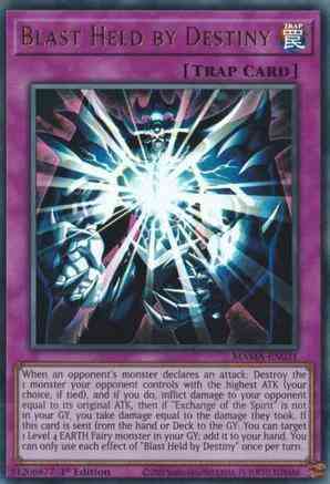 Yu-Gi-Oh! Blast Held by Destiny - MAMA-EN031 - Ultra Rare - 1st Edition