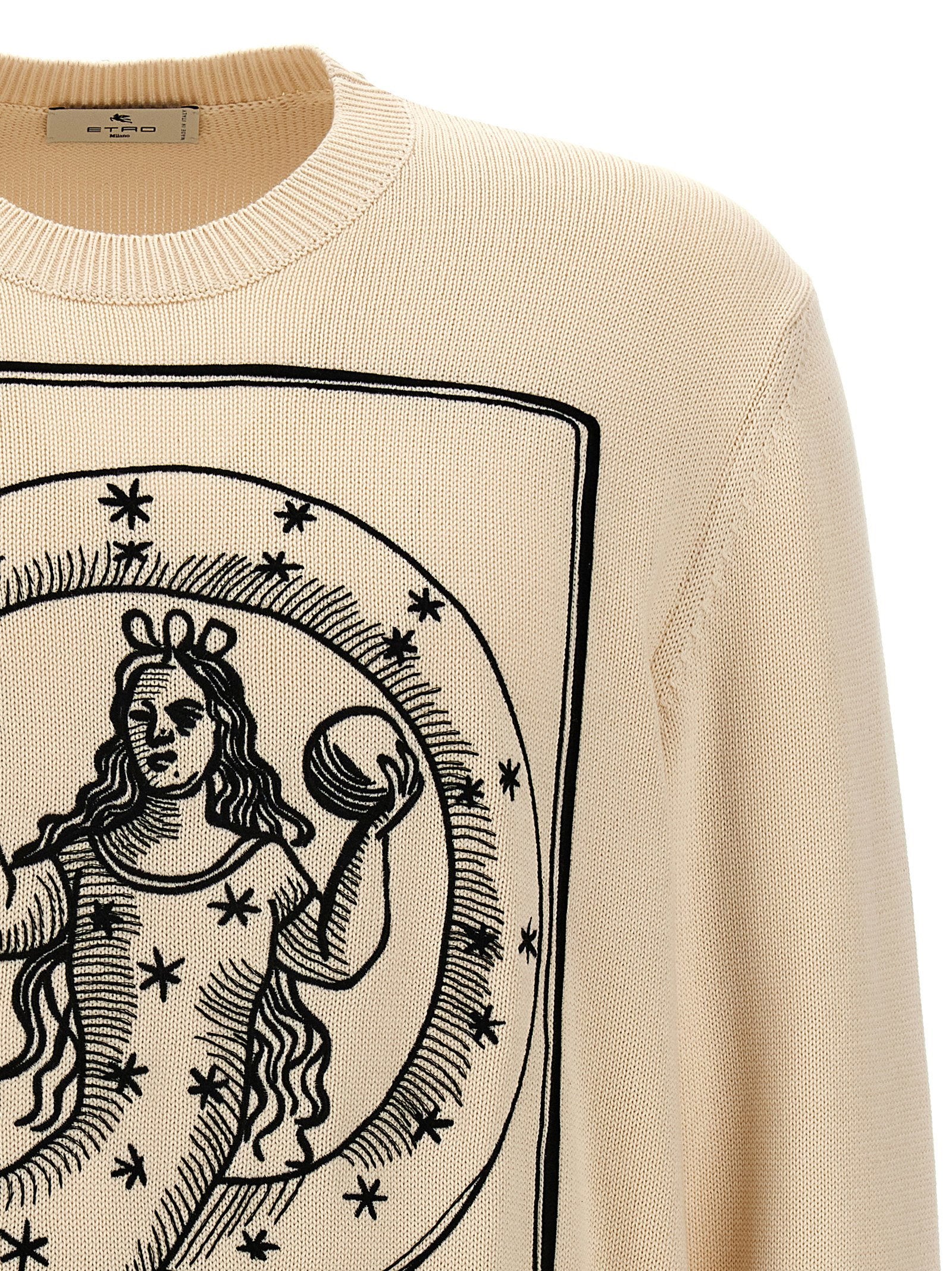 Etro Logo Embroidery Sweater – 100% cotton - view 3