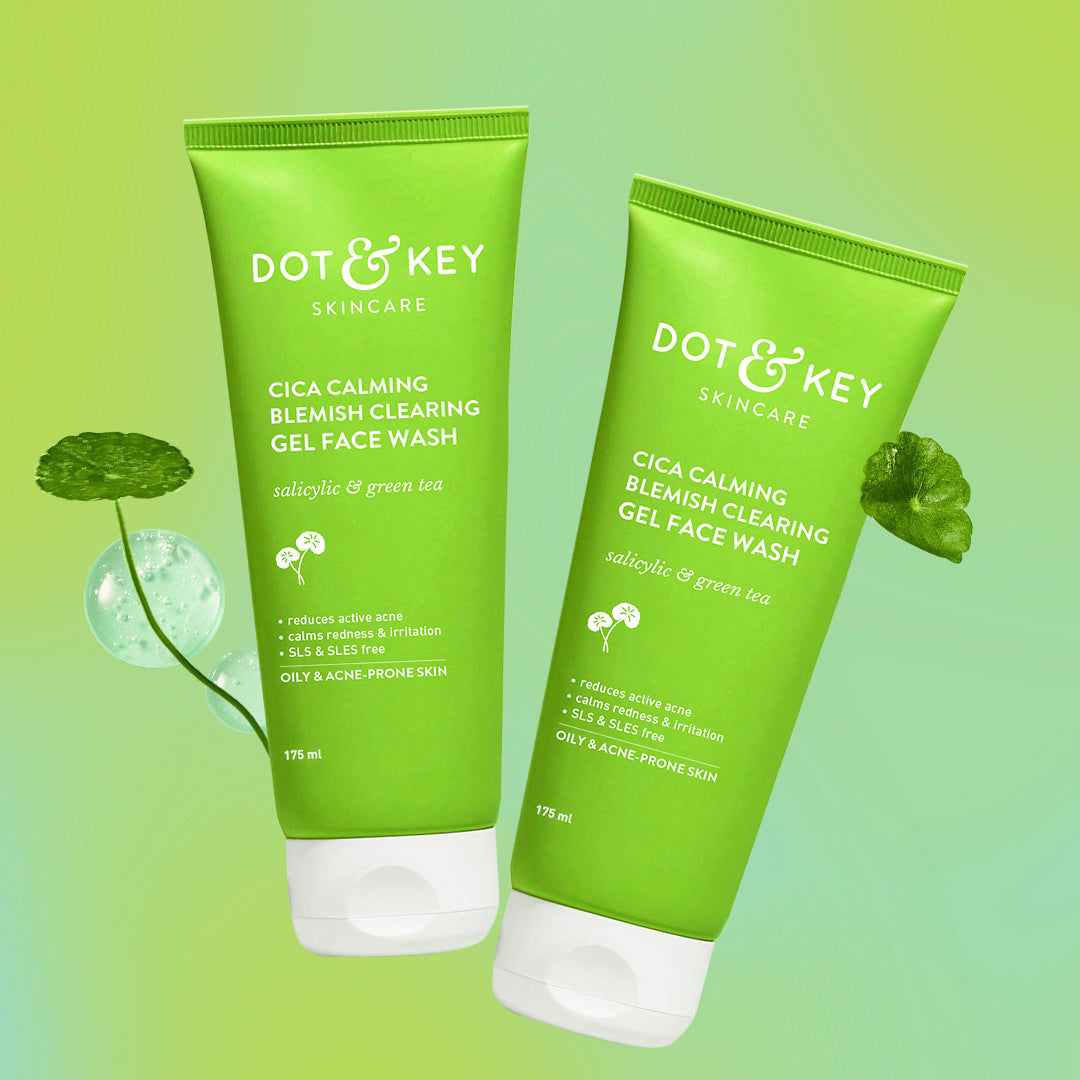 Cica salicylic gel – Dot & Key Cica + Salicylic Gel Face Wash - Pack of 2