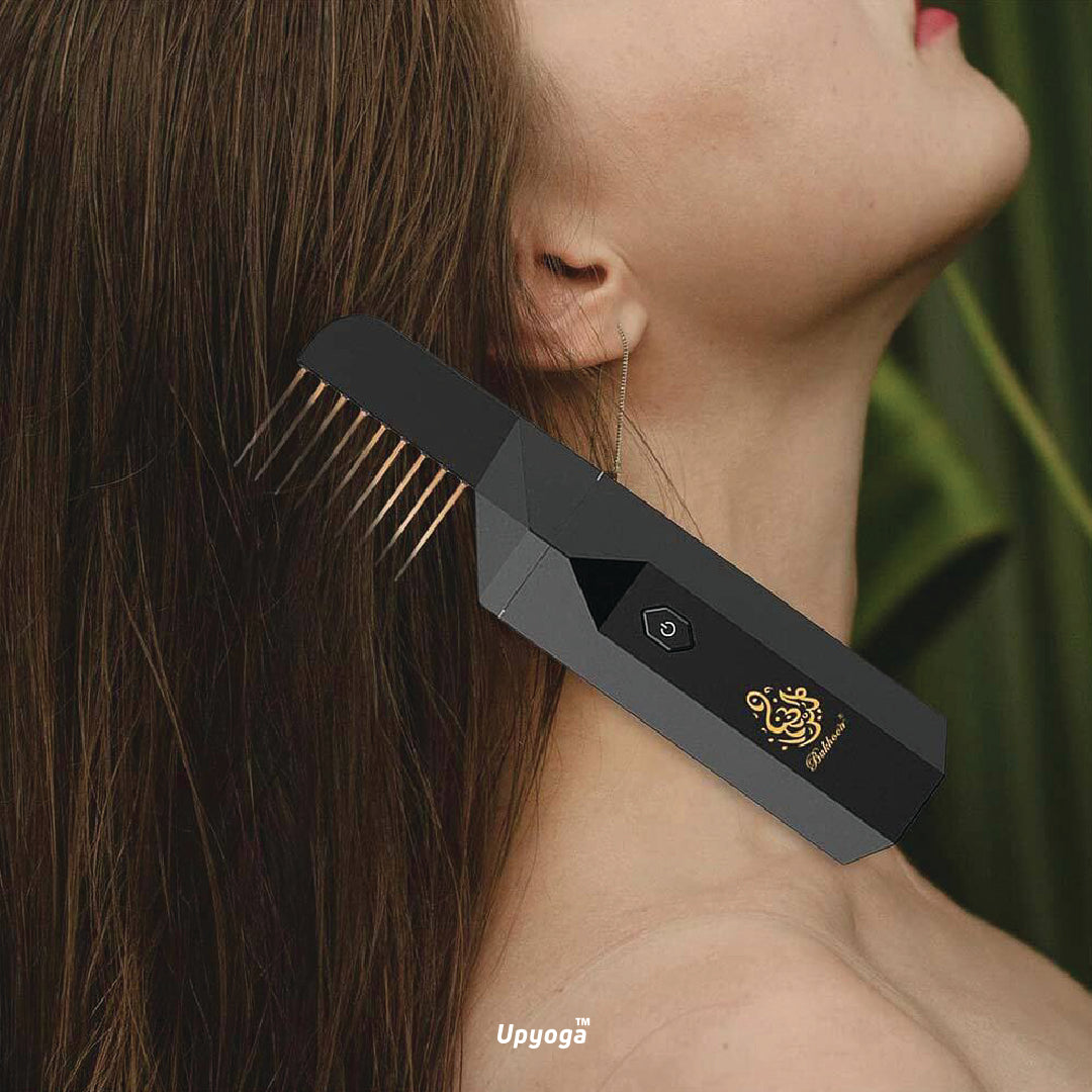 Cash on Delivery Available Upyoga 2 in 1 Hair Comb Incense Burner & Home Diffuser | 1 Year Warranty | Rechargeable | Bakhoor Included - view 16