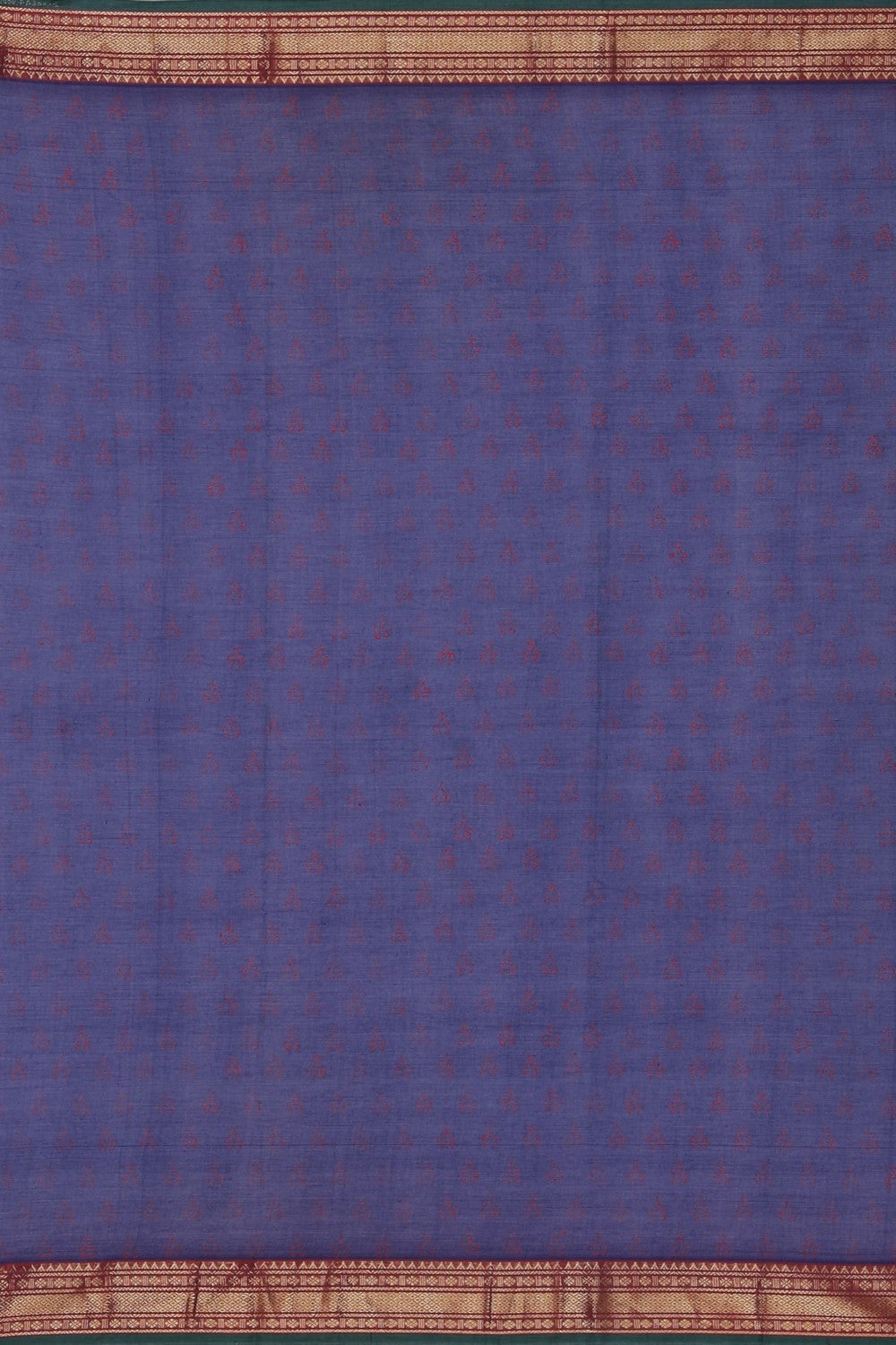 Kalanjali Ethnics Hand block printed cotton saree - view 5