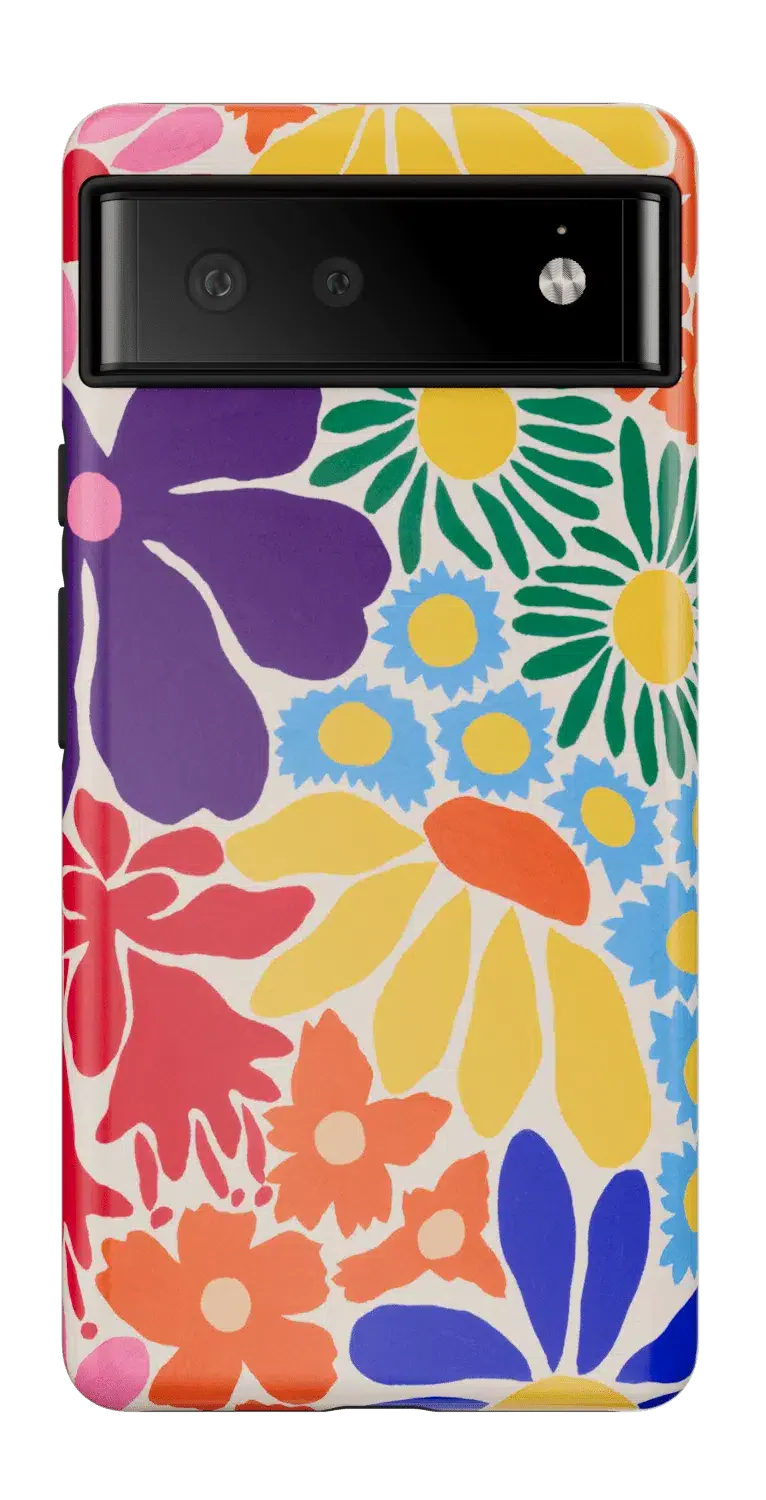 Casetry Flower Patch | Multi-Color Floral Google Pixel Case