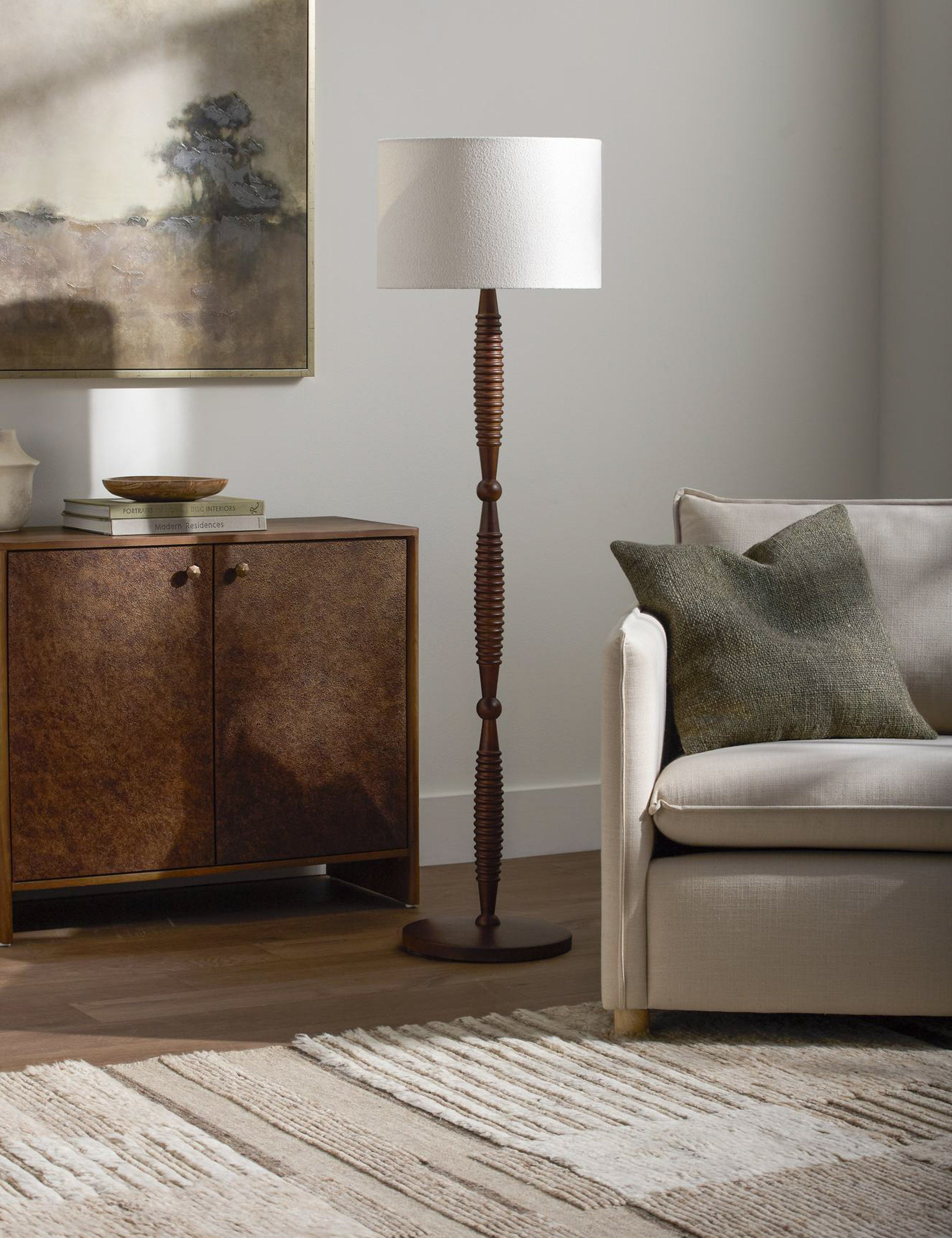 Lulu and Georgia Ephram Floor Lamp – Brown - view 2