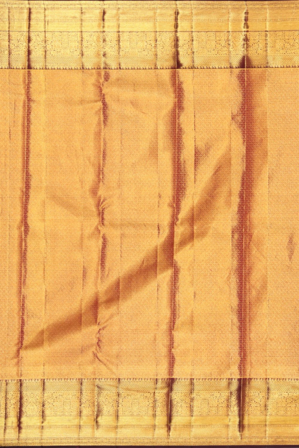 Kalanjali Kanchipattu Brocade Gold Saree – Women's - view 4