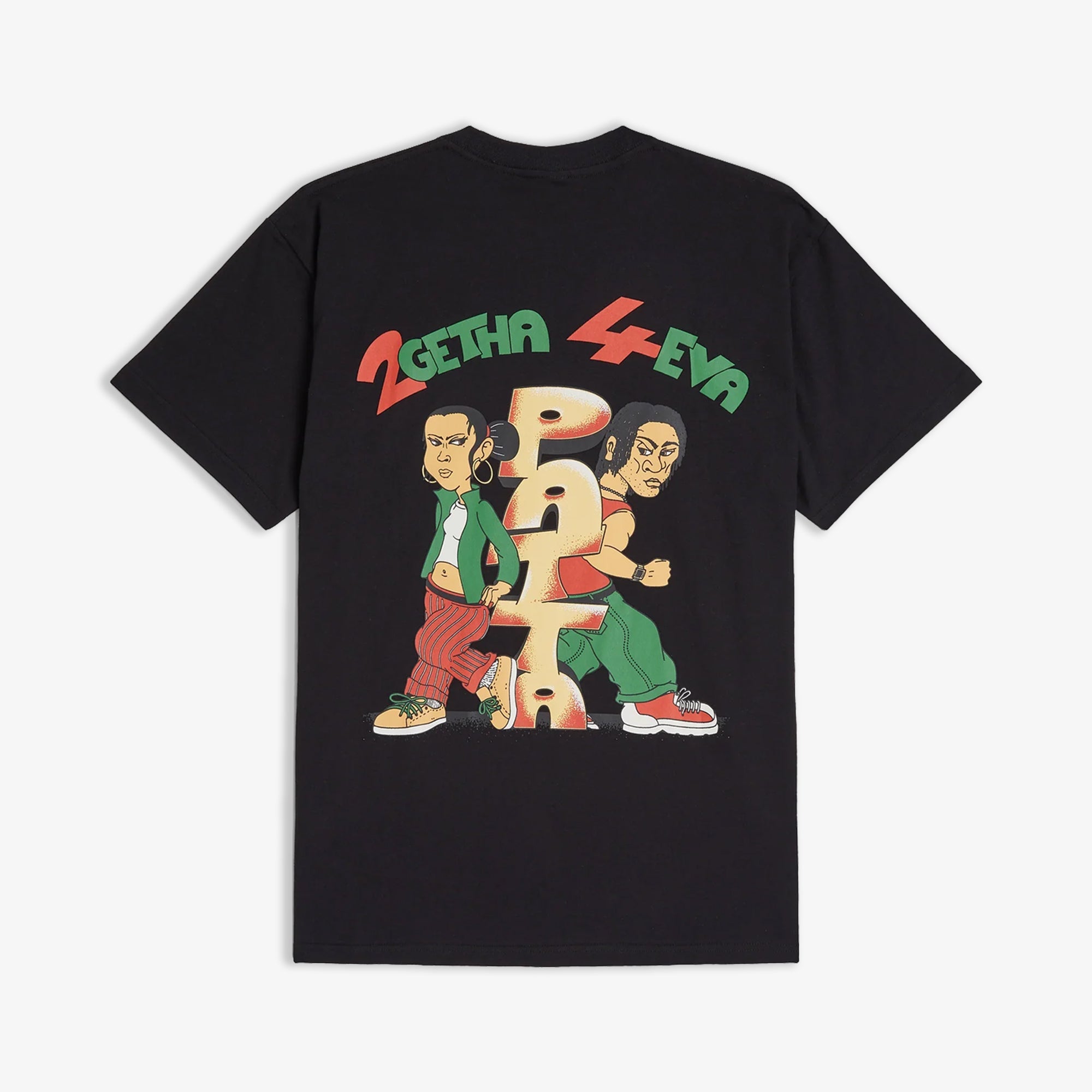 Patta | 2getha4eva T-shirt { Black