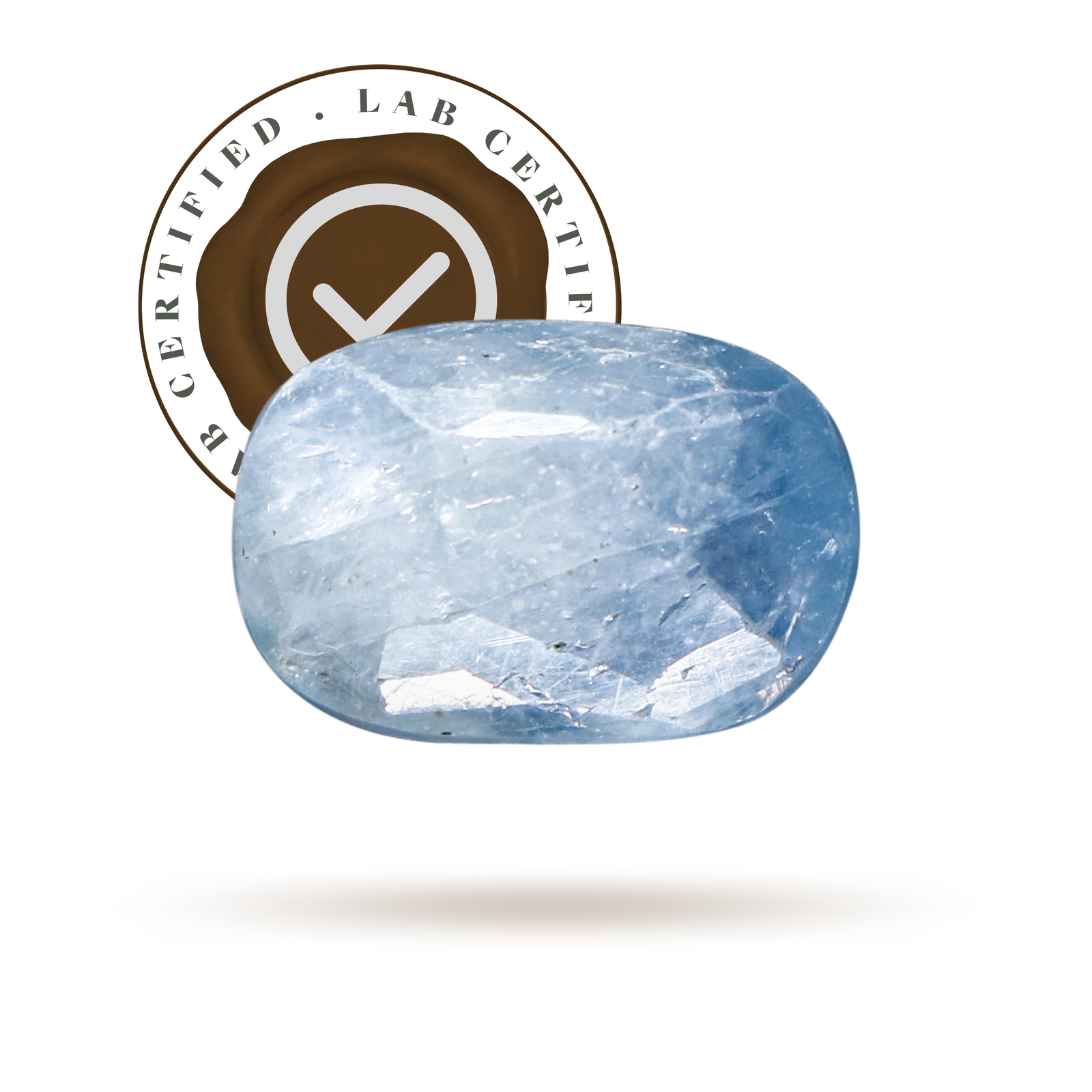 Gemsmantra Blue sapphire ( 11 Ratti ) - view 2