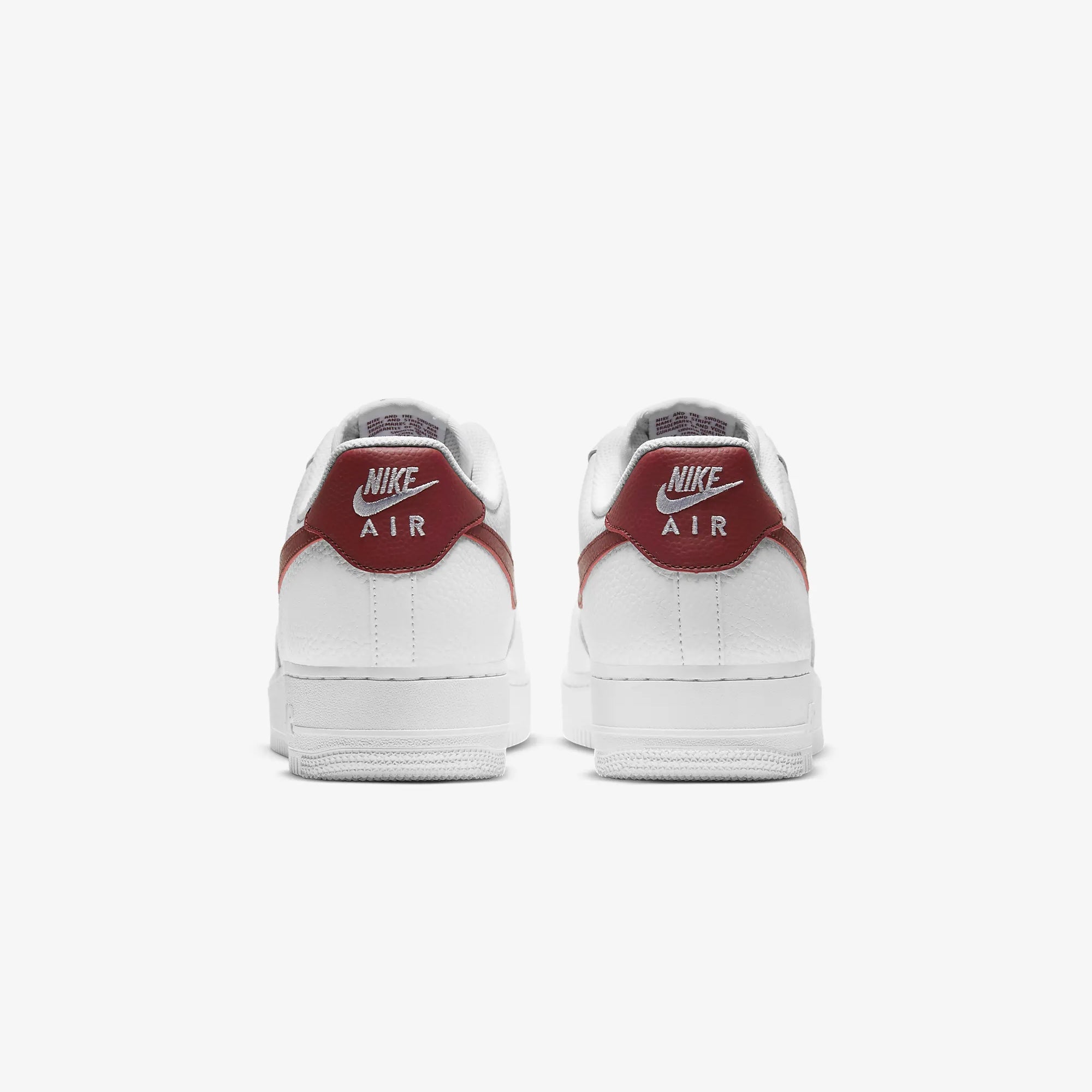 Nike | AIR FORCE 1 '07 { WHITE/TEAM RED - view 2