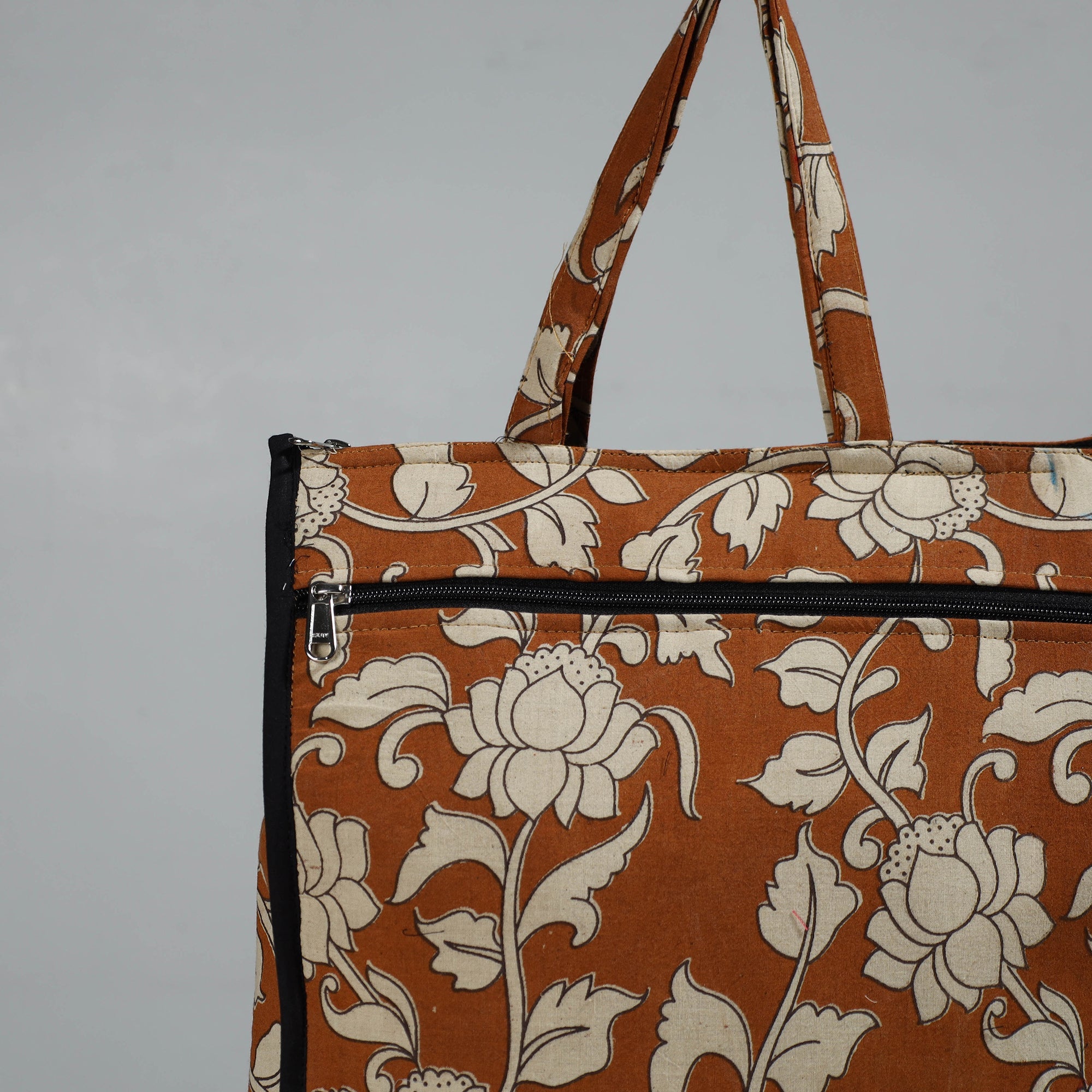 NOORI BAZAR Brown - Handcrafted Cotton Shopping Bag 19 - view 4