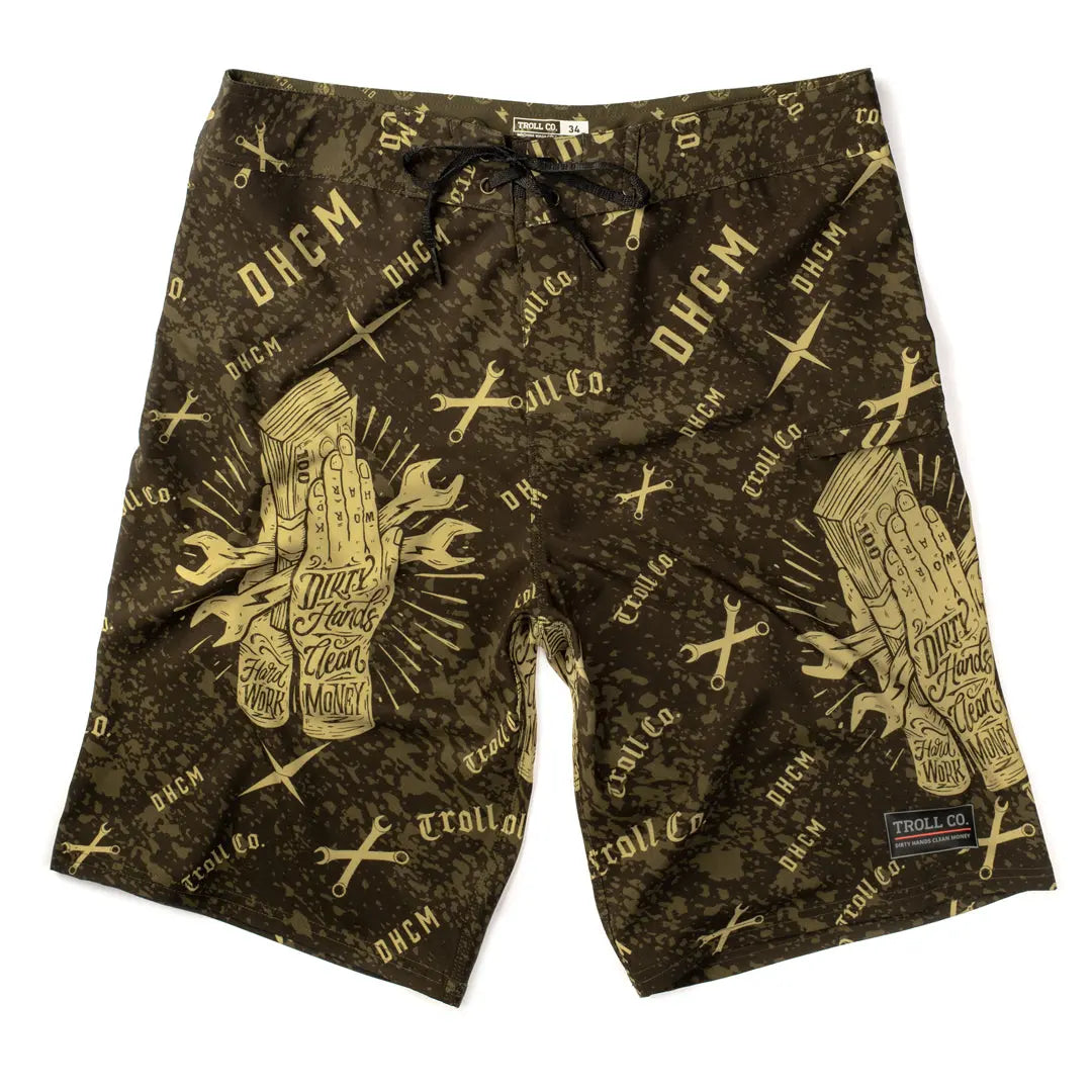 Radial Gold Mine Boardshort – Black/Gold