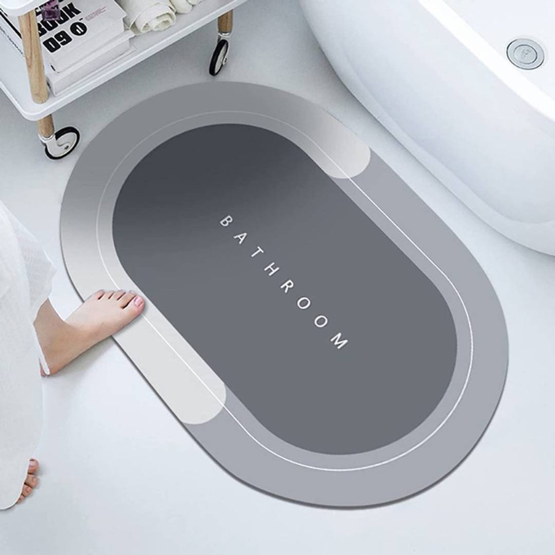 Fab Alchemy Fancy Super Absorbent Floor Mat