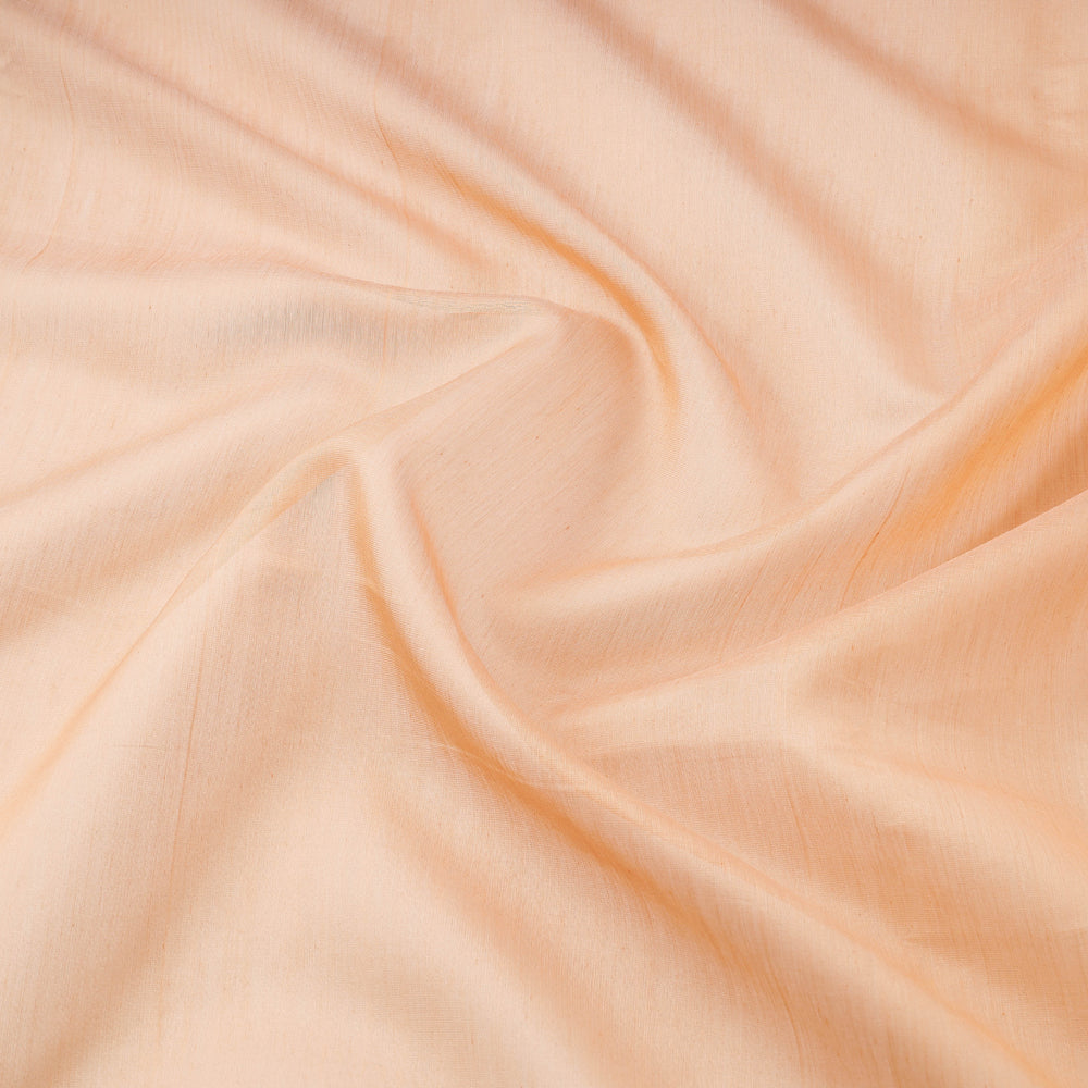 ITOKRI CRAFTS INITIATIVE Brown - Maheshwari Silk Cotton Pure Handloom Fabric - view 3