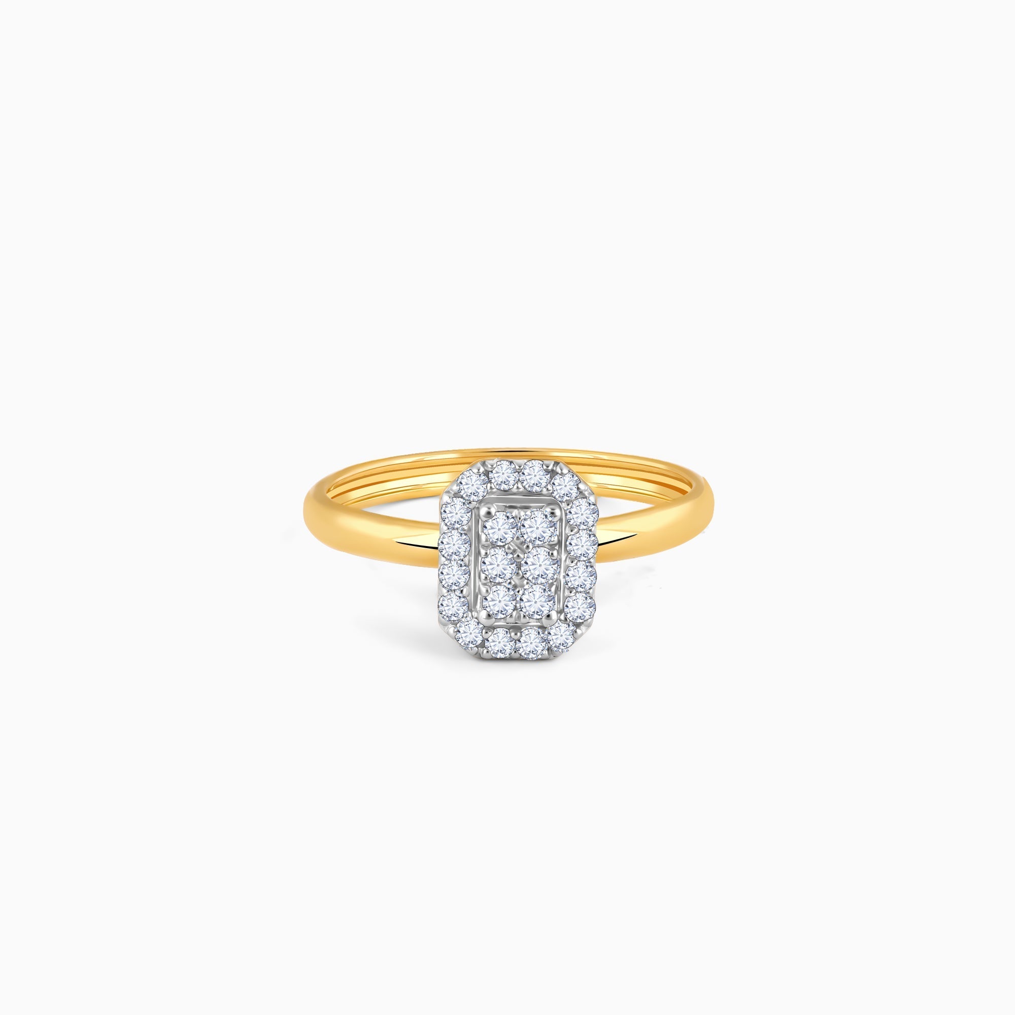 GIVA Jewellery Gold Parlamak Ring