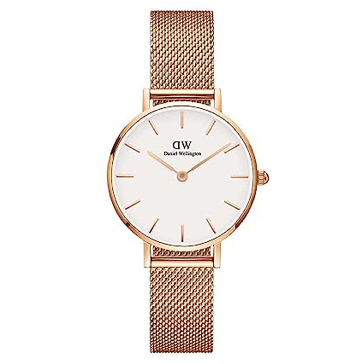 Daniel Wellington Petite Melrose White & Rose Gold
