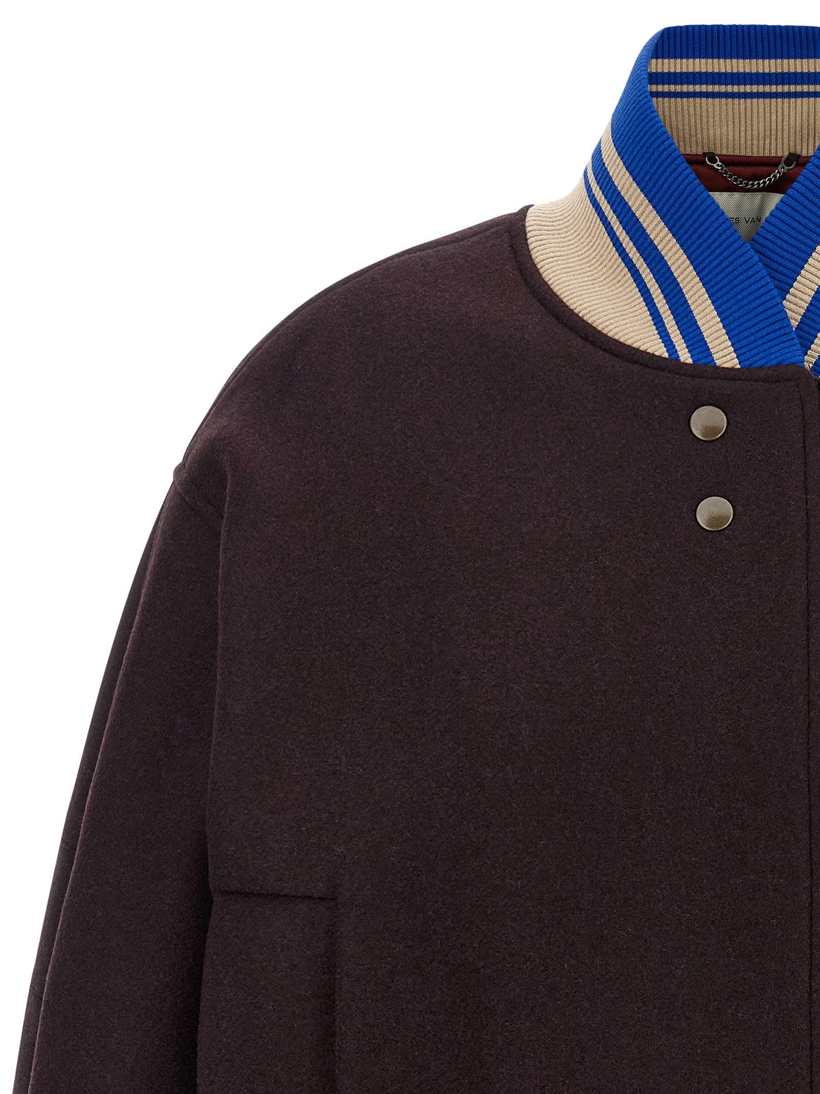 Dries Van Noten Valdi Bomber Jacket – 70% wool, 30% polyamide - view 3
