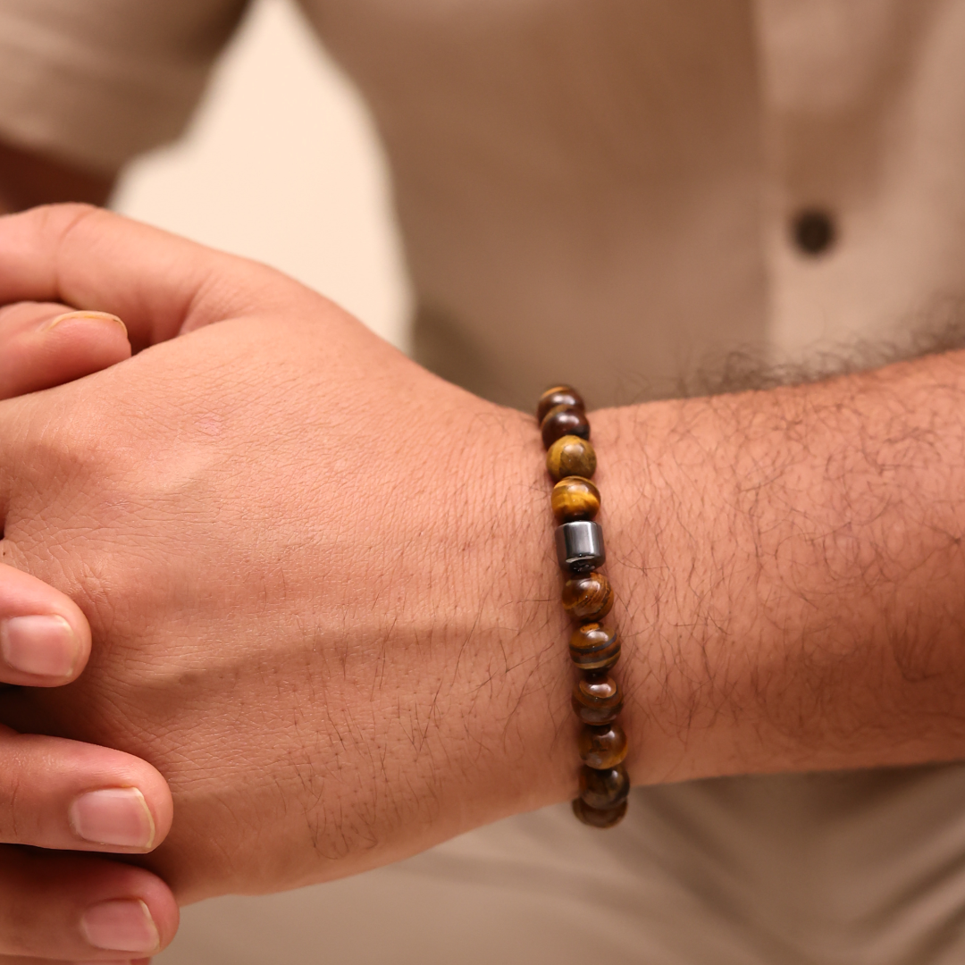 Bigsmall Tiger Eye Bracelet - view 3