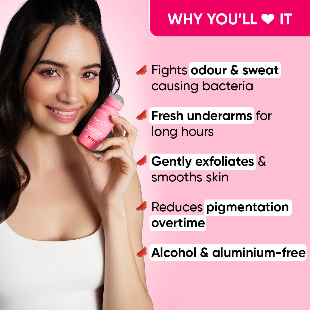 Dot & Key Watermelon Cooling Underarm Roll On - view 2