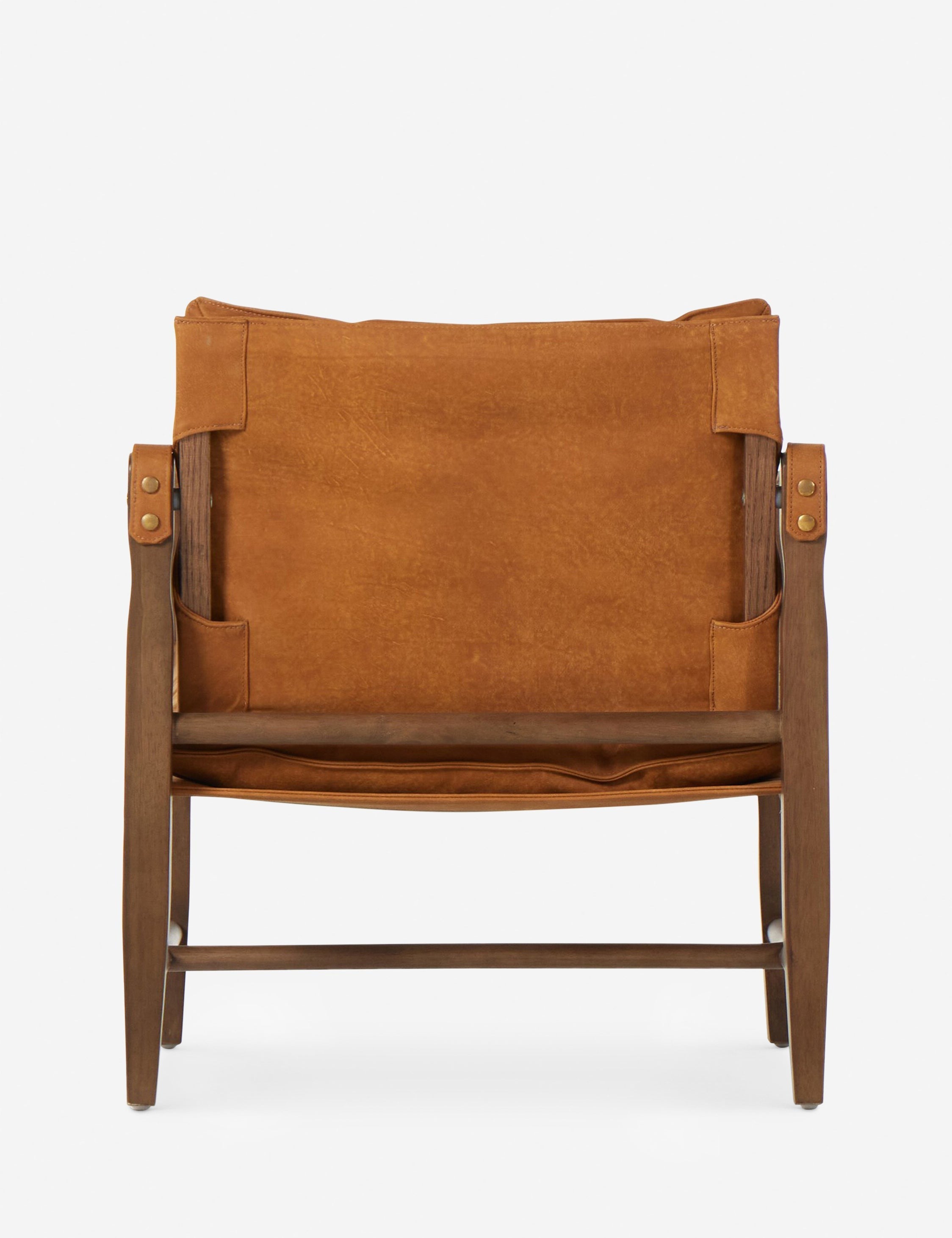 Lulu and Georgia Caruso Accent Chair – Cognac Leather - view 4