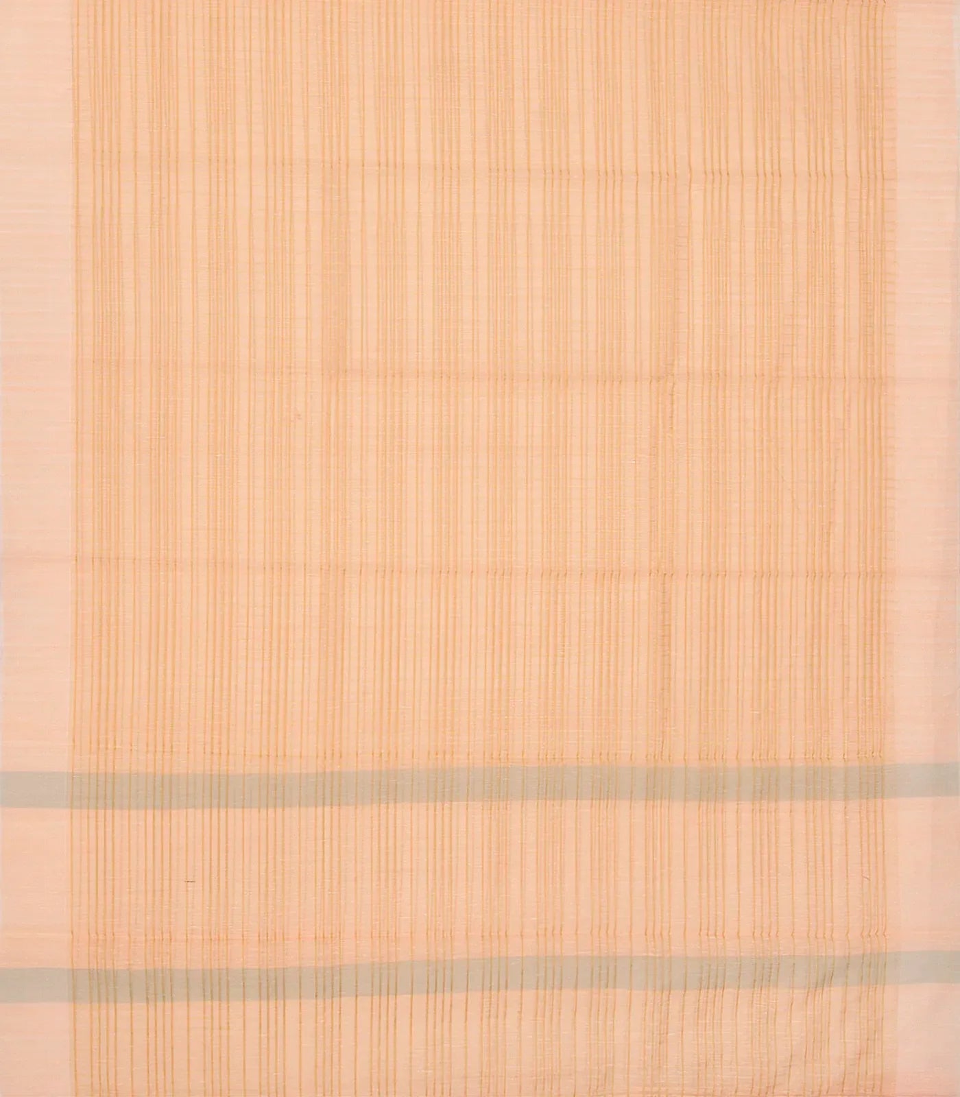 RmKV Peach Woven Banarasi Blended Cotton Saree With Checks-Peach