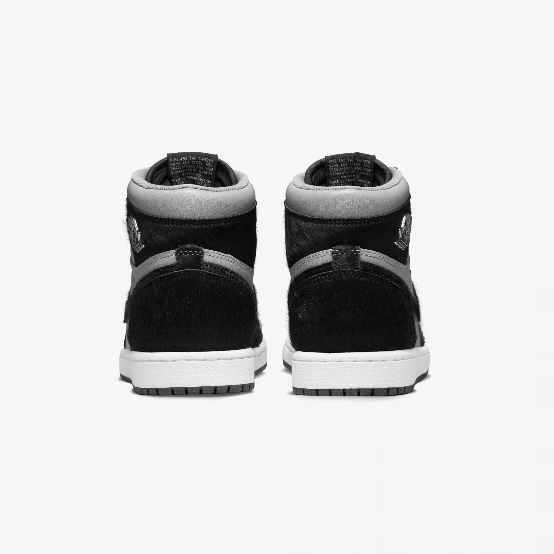Jordan | AIR JORDAN 1 RETRO HIGH { MEDIUM GREY/BLACK-WHITE - view 2