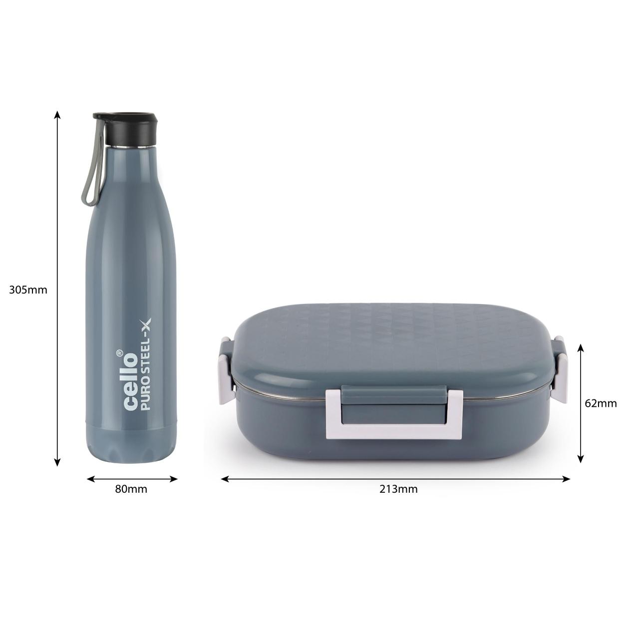 Cello Altro Neo Lunch Box & Water Bottle Set - view 41