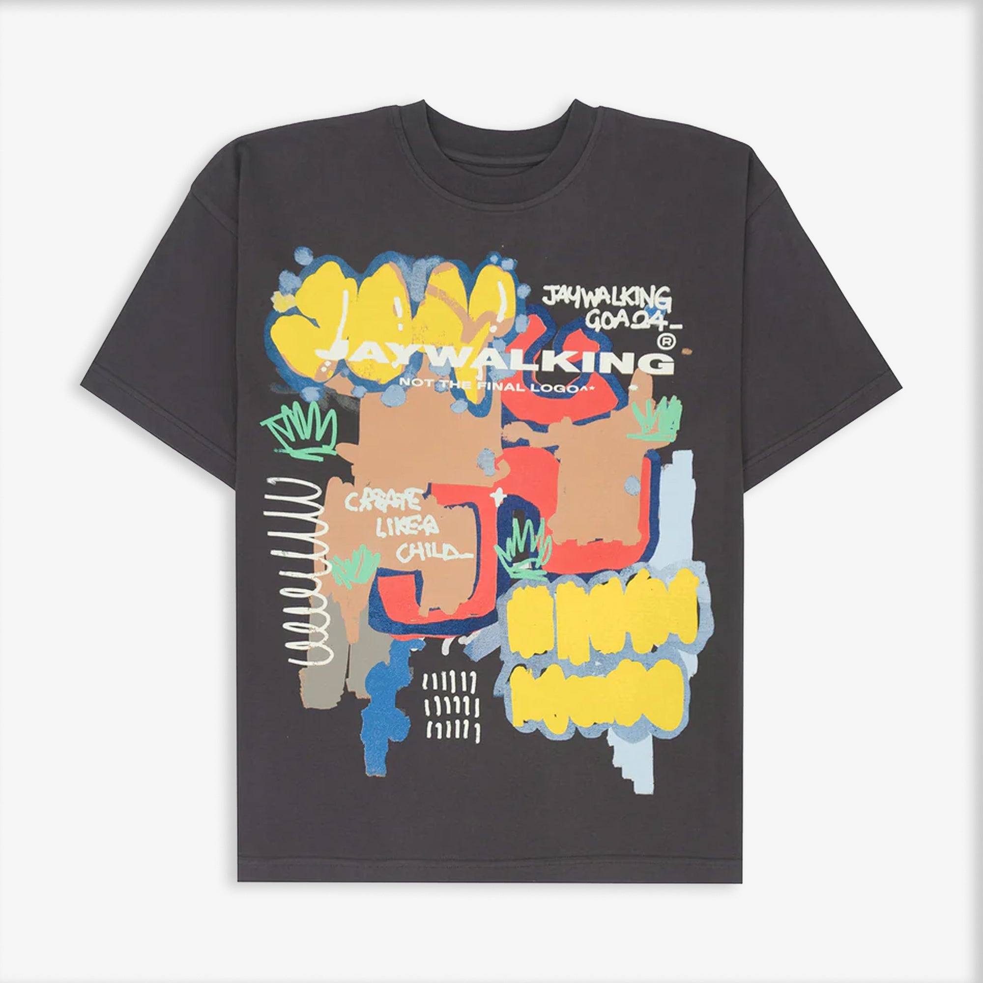 Jaywalking | Art Pro 2.0 T-shirt { Black - view 2